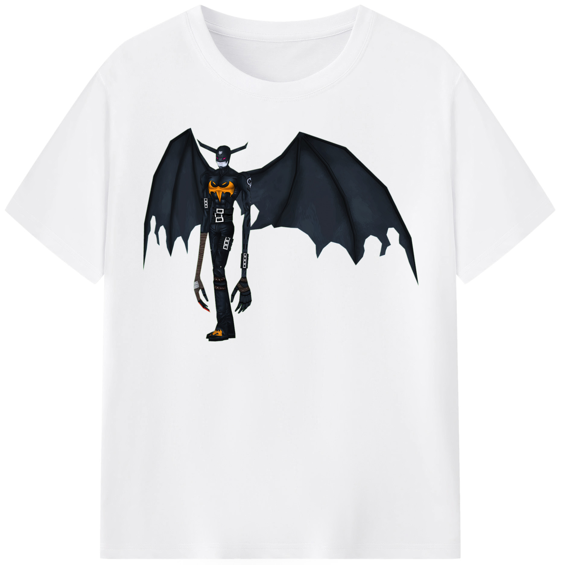 （画像用） Digimon デジタルモンスター/デジモン 綿100％半袖Tシャツ（フロントプリント）