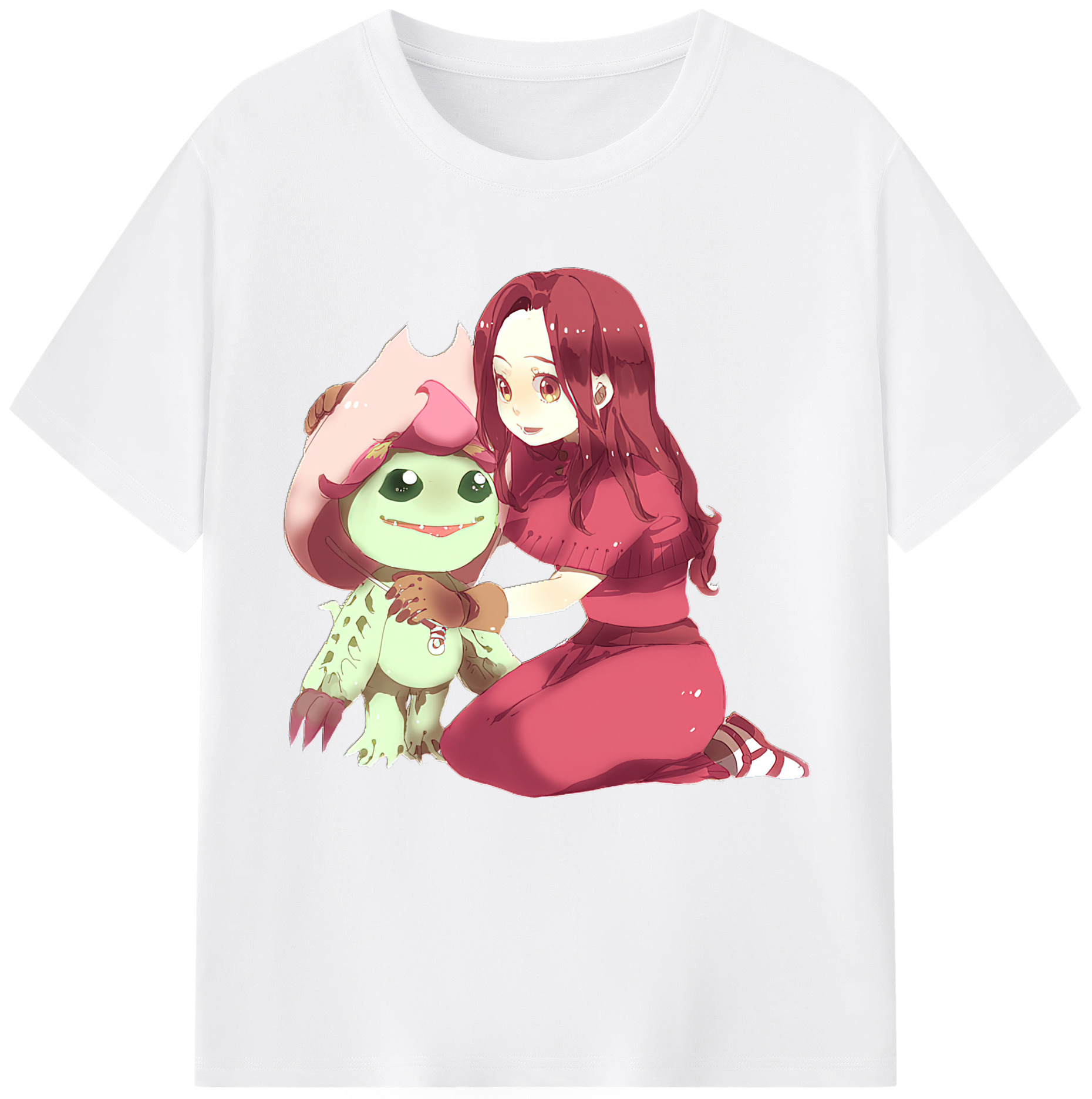 （画像用） Digimon デジタルモンスター/デジモン 綿100％半袖Tシャツ（フロントプリント）