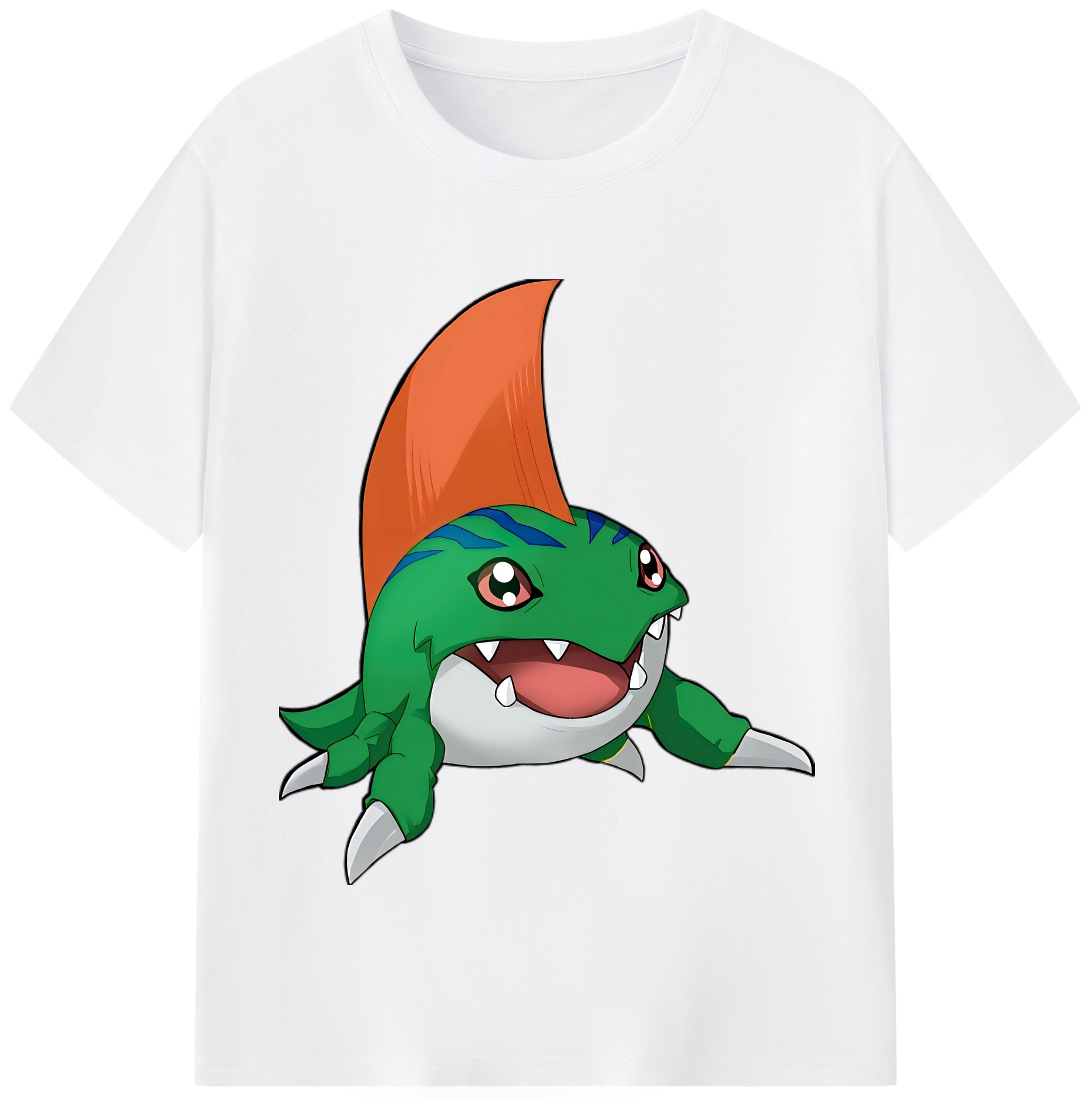 （画像用） Digimon デジタルモンスター/デジモン 綿100％半袖Tシャツ（フロントプリント）