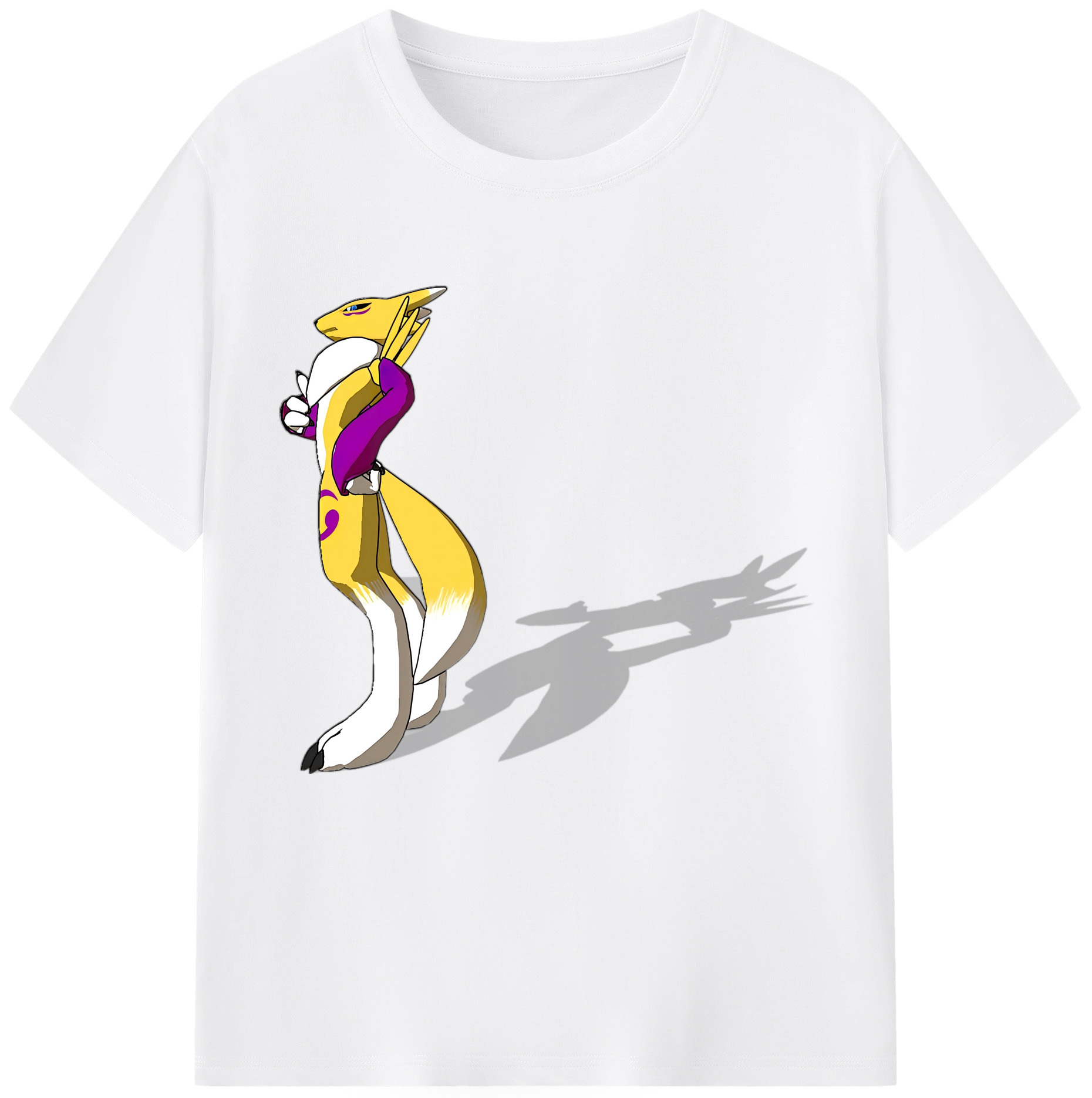 （画像用） Digimon デジタルモンスター/デジモン 綿100％半袖Tシャツ（フロントプリント）