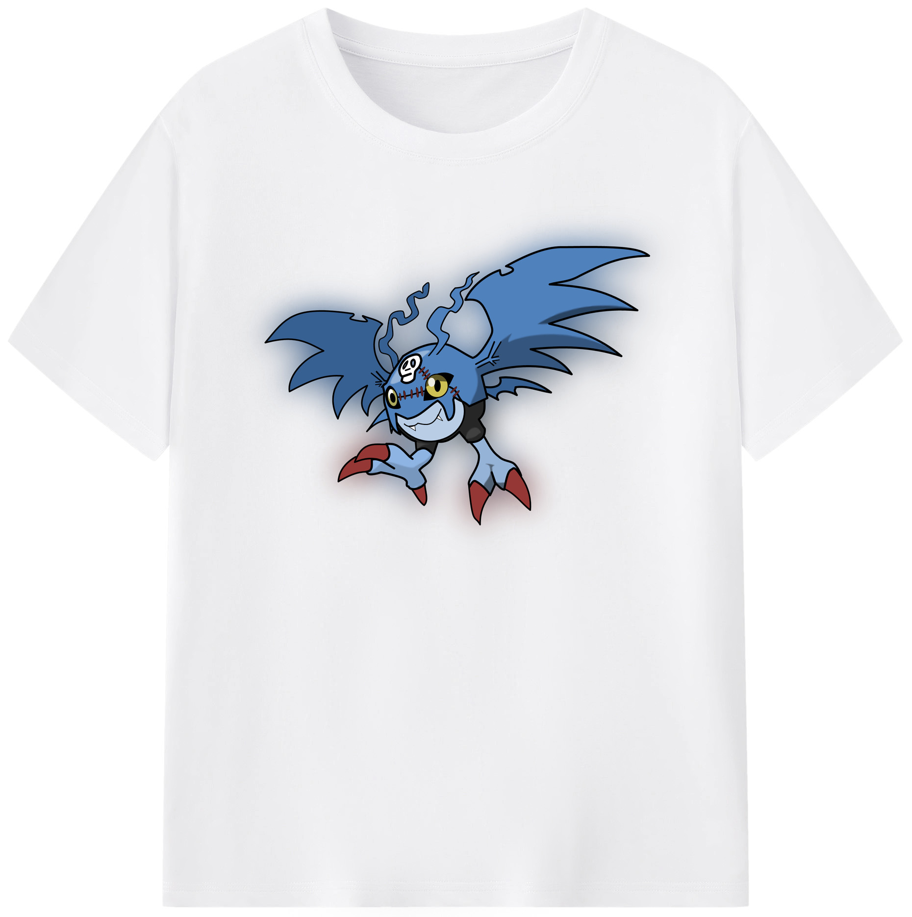 （画像用） Digimon デジタルモンスター/デジモン 綿100％半袖Tシャツ（フロントプリント）