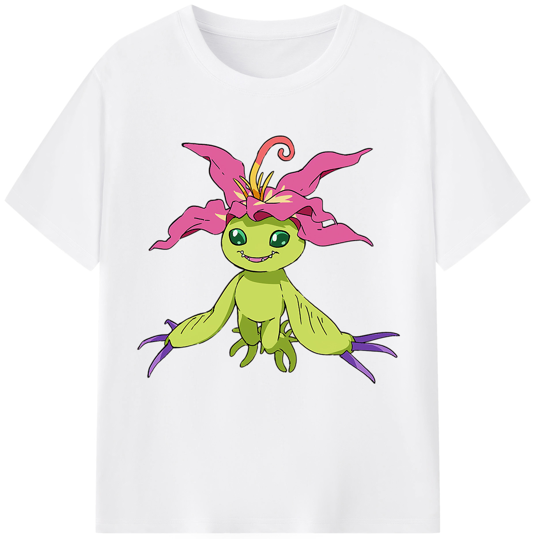 （画像用） Digimon デジタルモンスター/デジモン 綿100％半袖Tシャツ（フロントプリント）