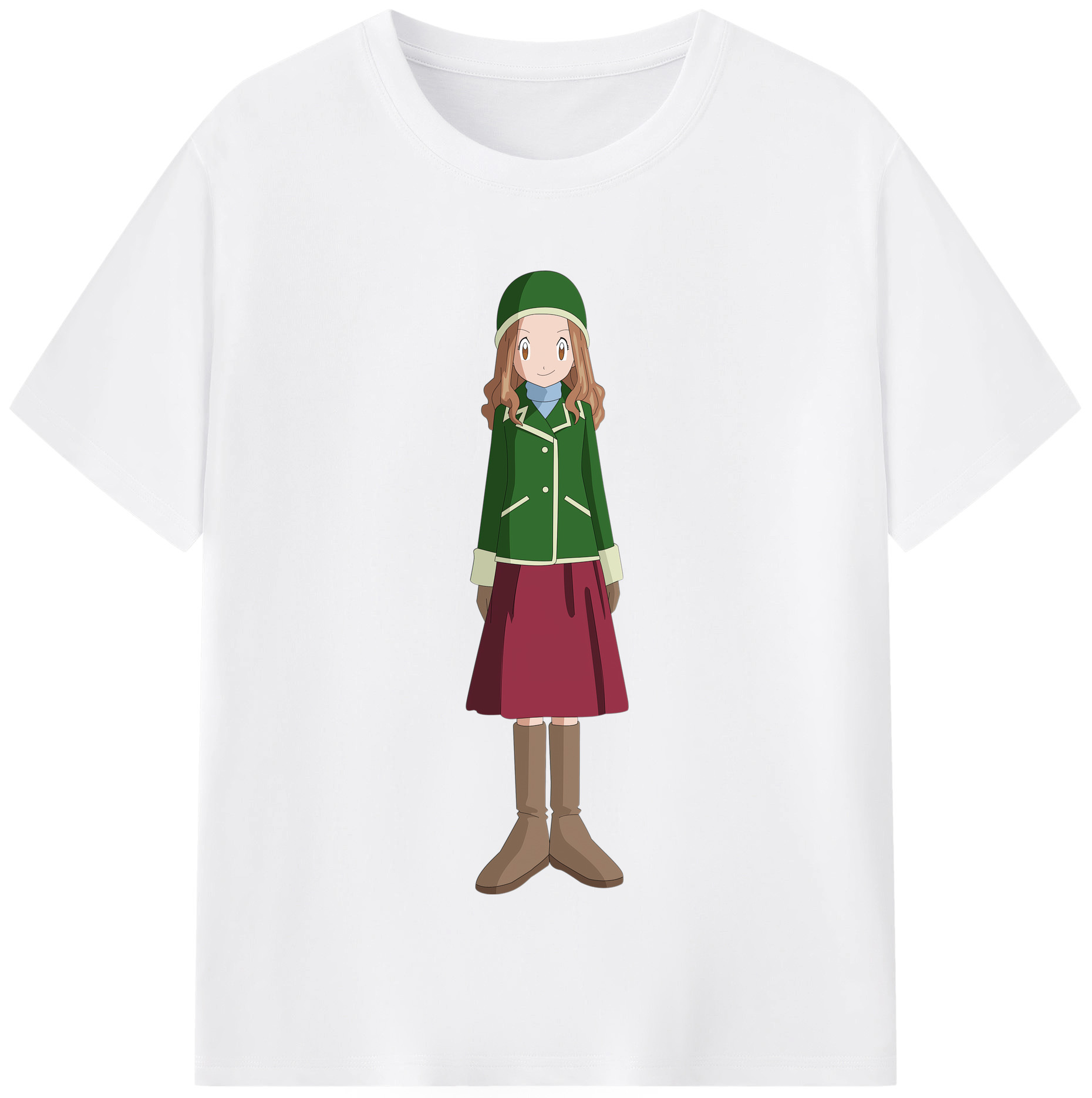 （画像用） Digimon デジタルモンスター/デジモン 綿100％半袖Tシャツ（フロントプリント）