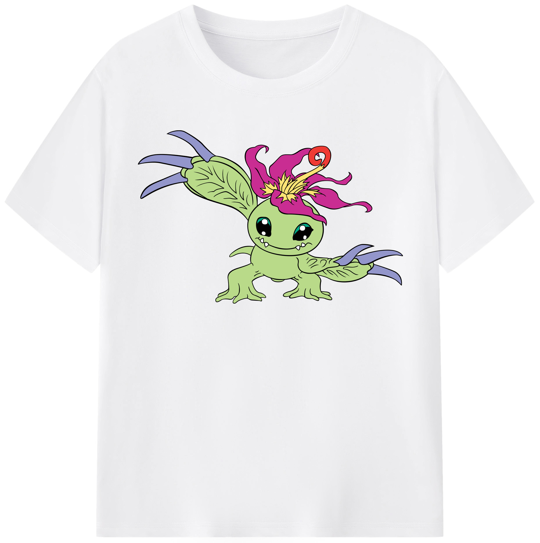 （画像用） Digimon デジタルモンスター/デジモン 綿100％半袖Tシャツ（フロントプリント）