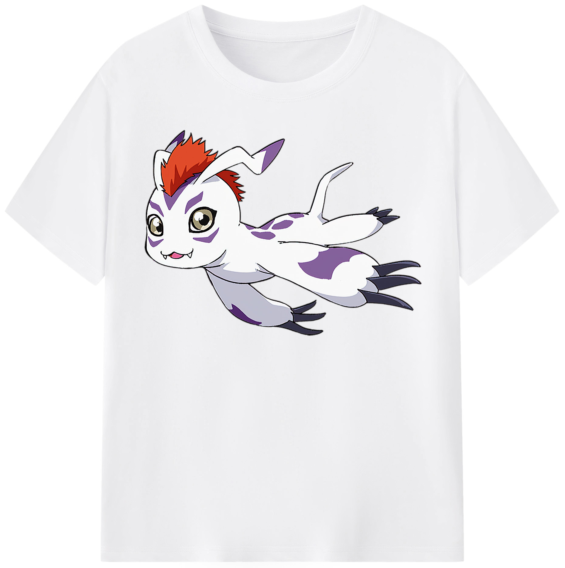 （画像用） Digimon デジタルモンスター/デジモン 綿100％半袖Tシャツ（フロントプリント）