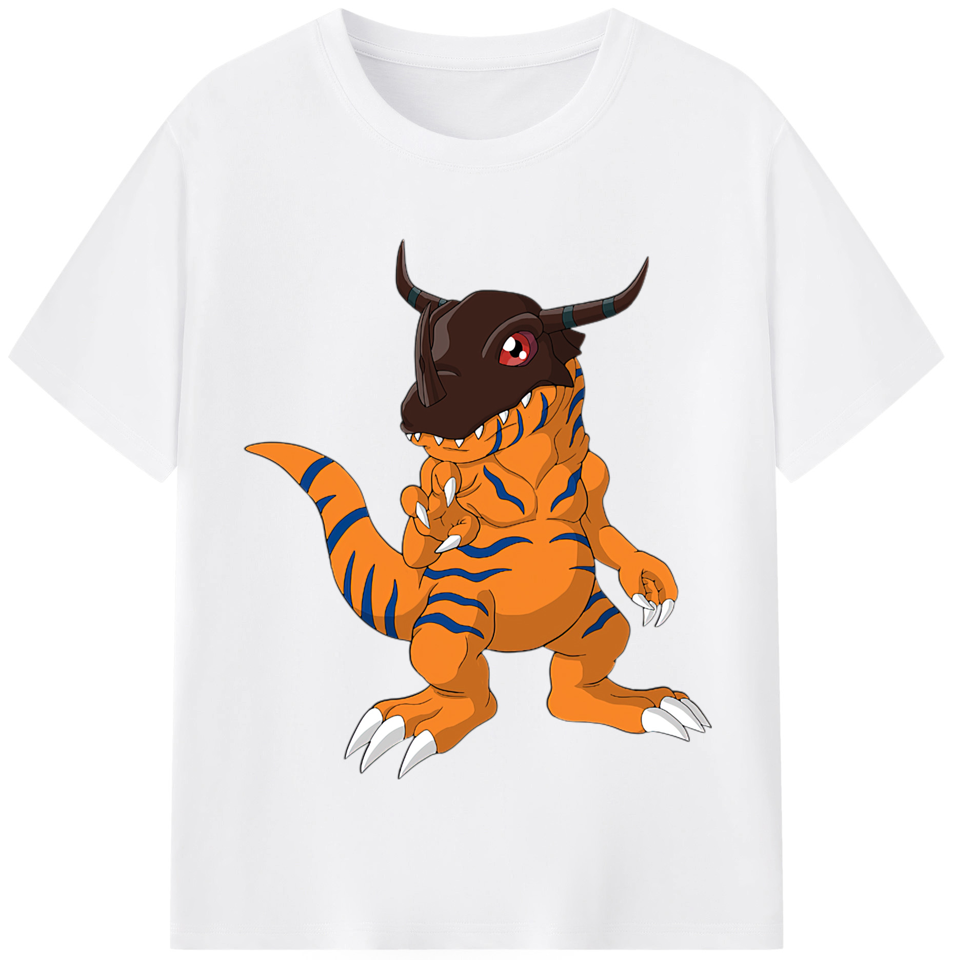 （画像用） Digimon デジタルモンスター/デジモン 綿100％半袖Tシャツ（フロントプリント）