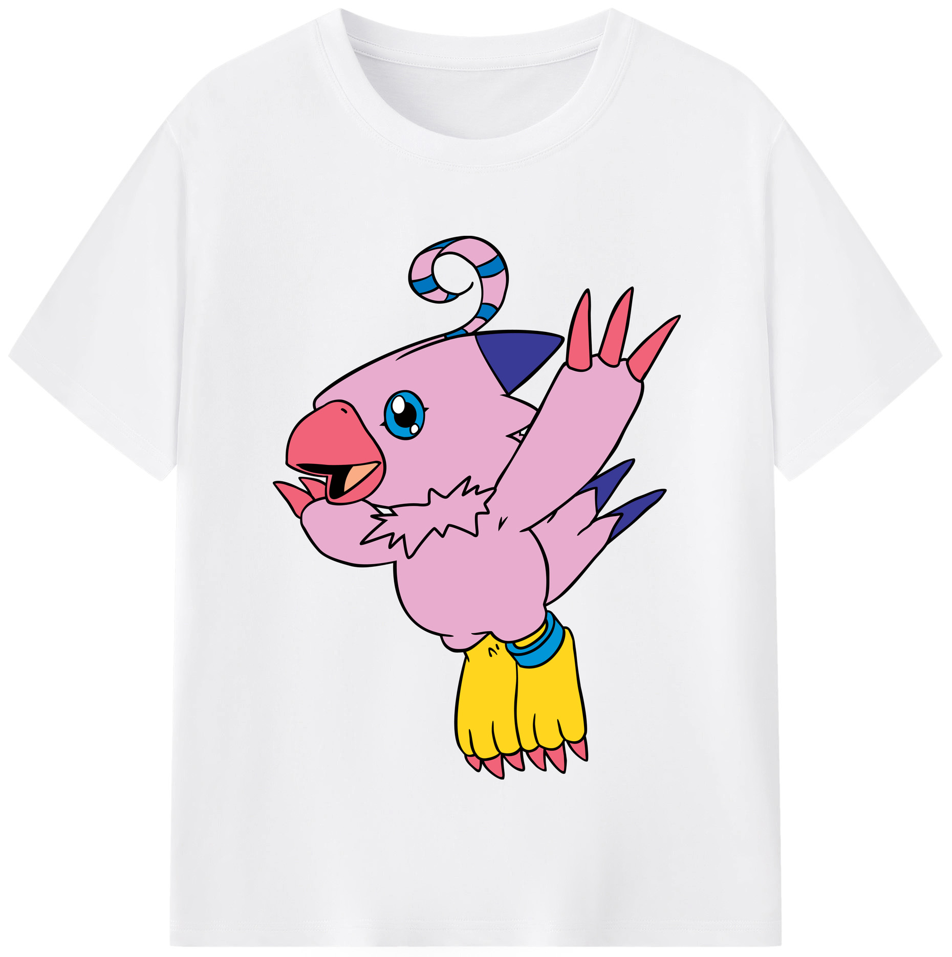（画像用） Digimon デジタルモンスター/デジモン 綿100％半袖Tシャツ（フロントプリント）
