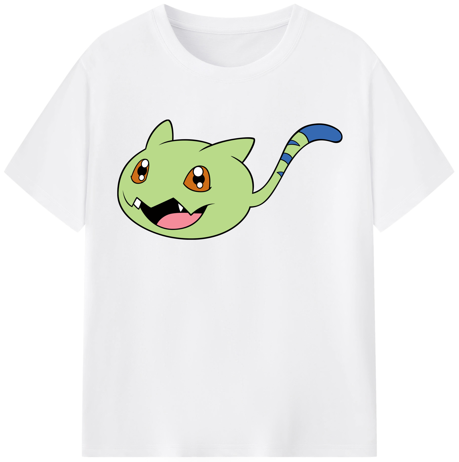 （画像用） Digimon デジタルモンスター/デジモン 綿100％半袖Tシャツ（フロントプリント）