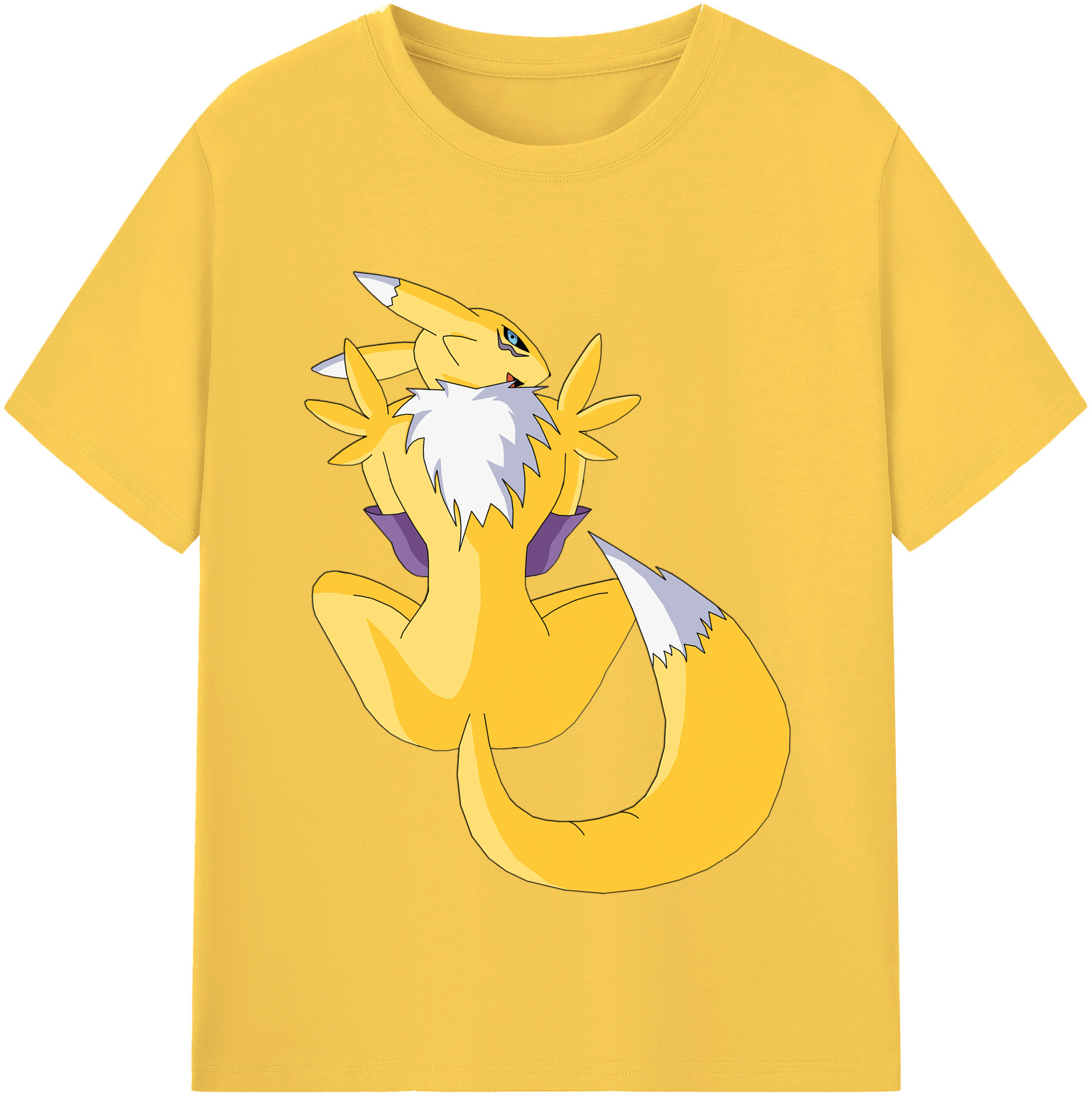 （画像用） Digimon デジタルモンスター/デジモン 綿100％半袖Tシャツ（フロントプリント）