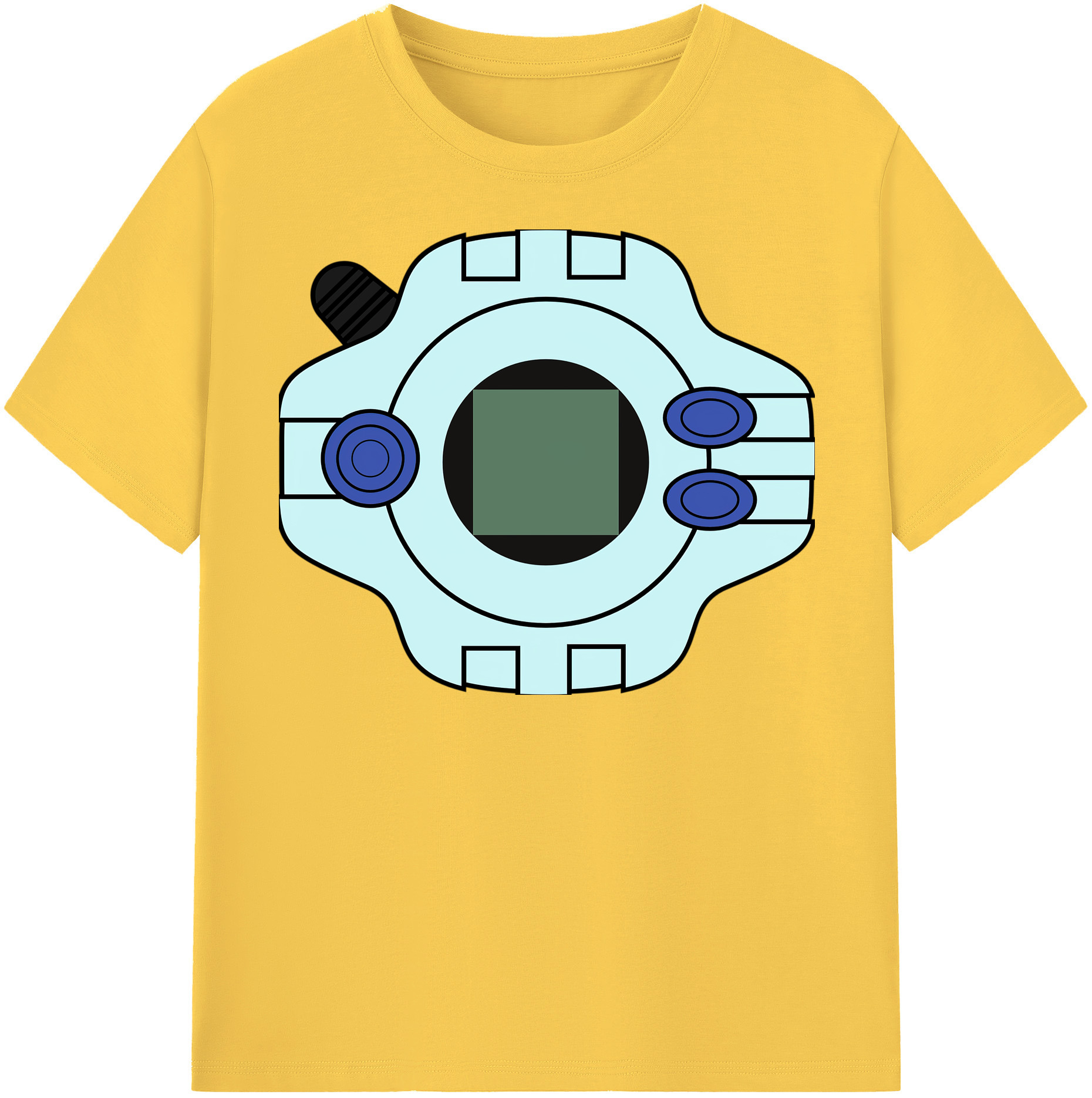 （画像用） Digimon デジタルモンスター/デジモン 綿100％半袖Tシャツ（フロントプリント）