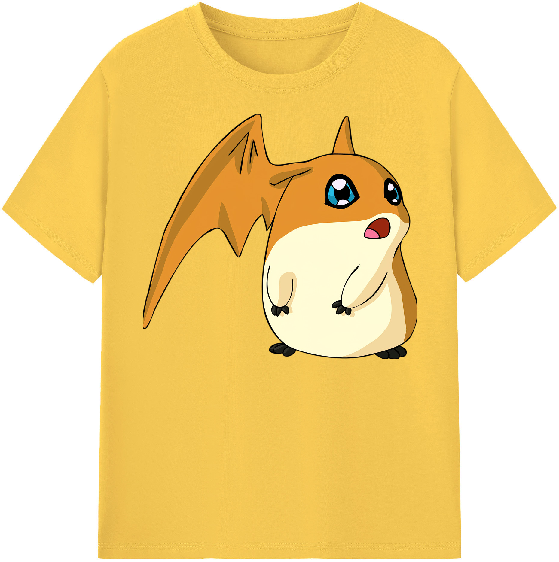 （画像用） Digimon デジタルモンスター/デジモン 綿100％半袖Tシャツ（フロントプリント）