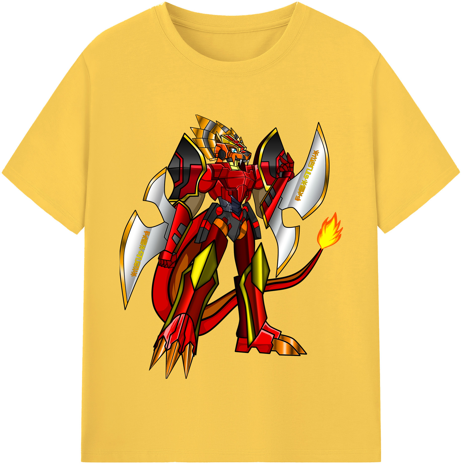 （画像用） Digimon デジタルモンスター/デジモン 綿100％半袖Tシャツ（フロントプリント）