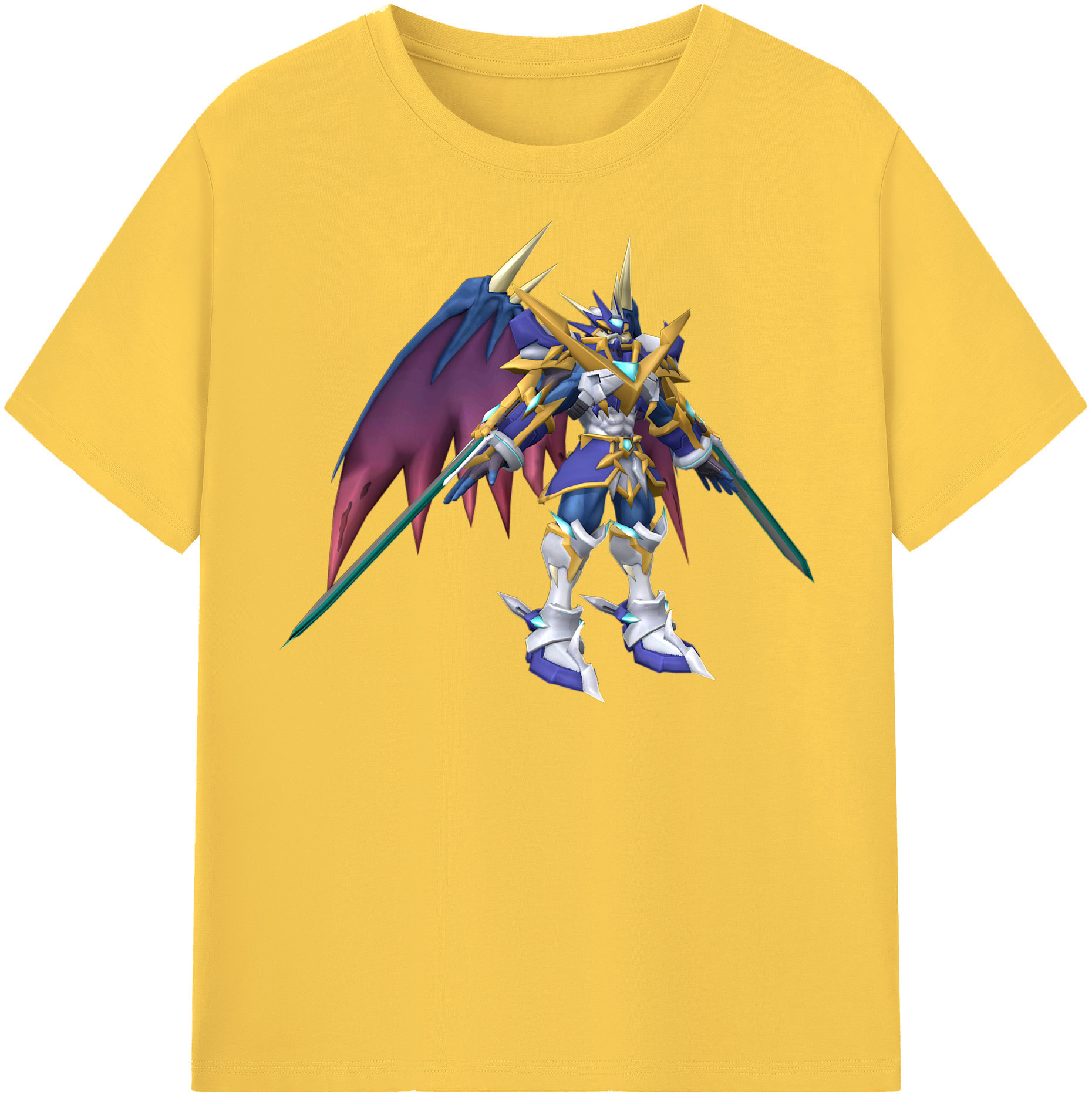 （画像用） Digimon デジタルモンスター/デジモン 綿100％半袖Tシャツ（フロントプリント）