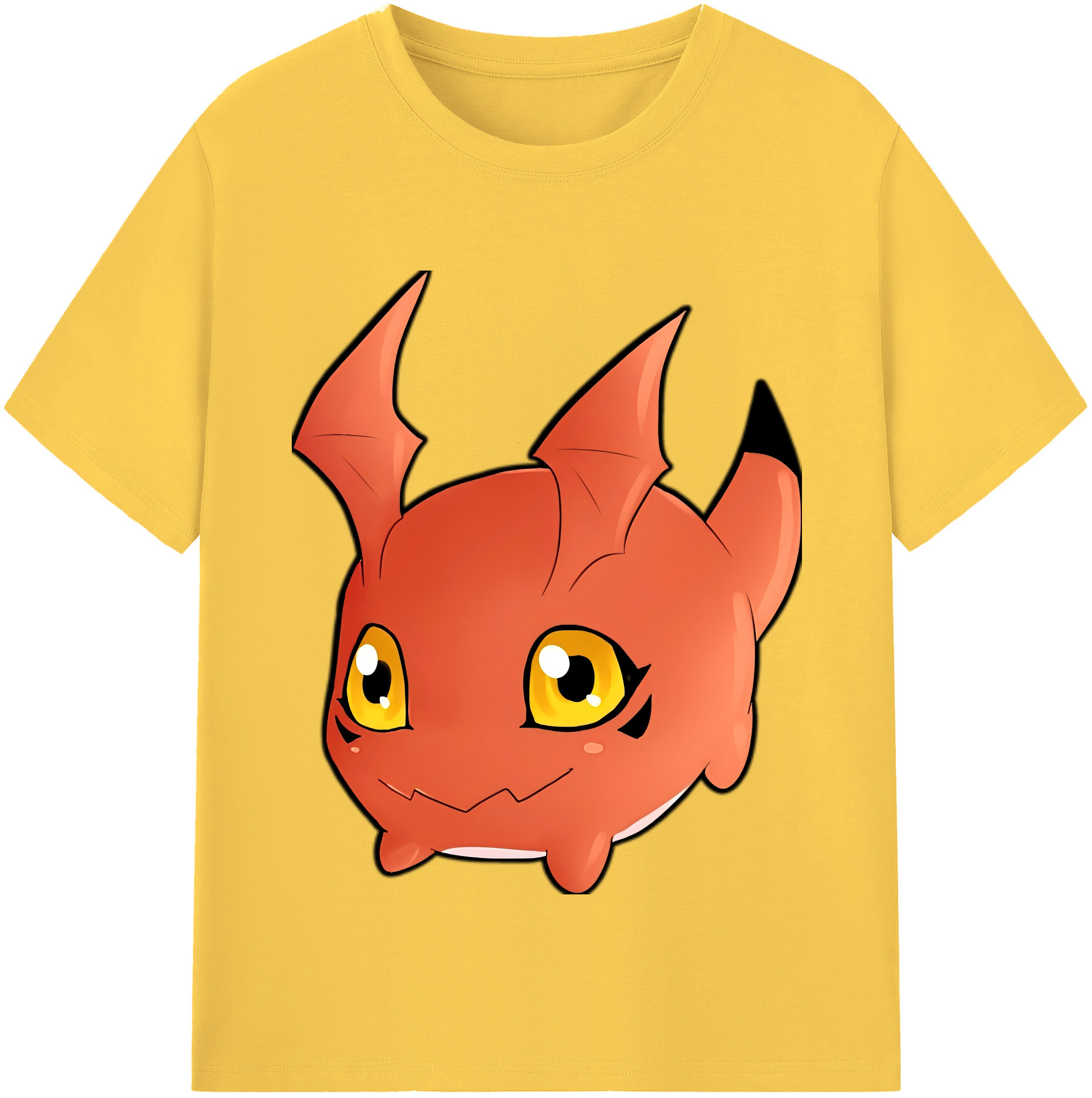 （画像用） Digimon デジタルモンスター/デジモン 綿100％半袖Tシャツ（フロントプリント）