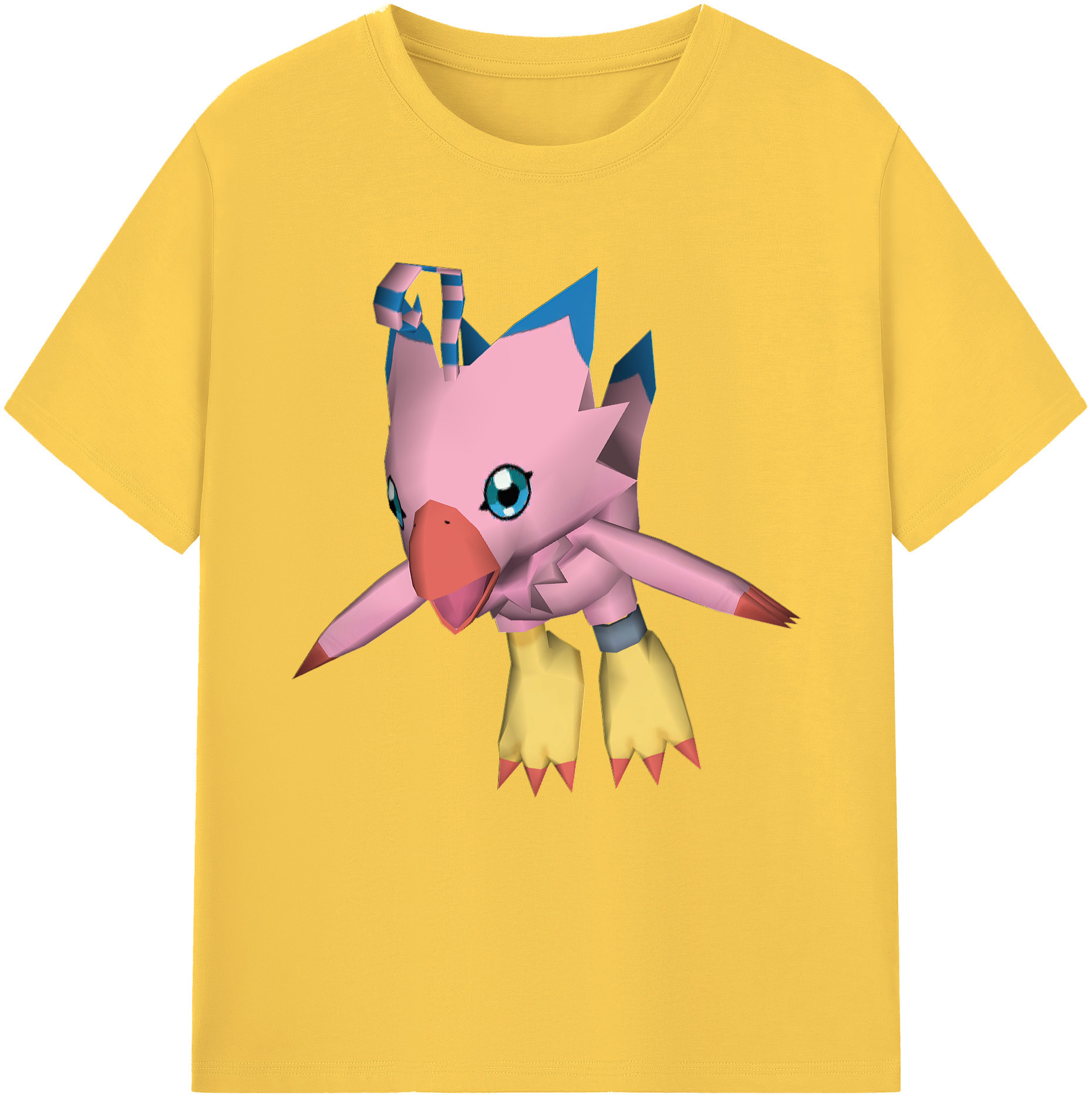 （画像用） Digimon デジタルモンスター/デジモン 綿100％半袖Tシャツ（フロントプリント）