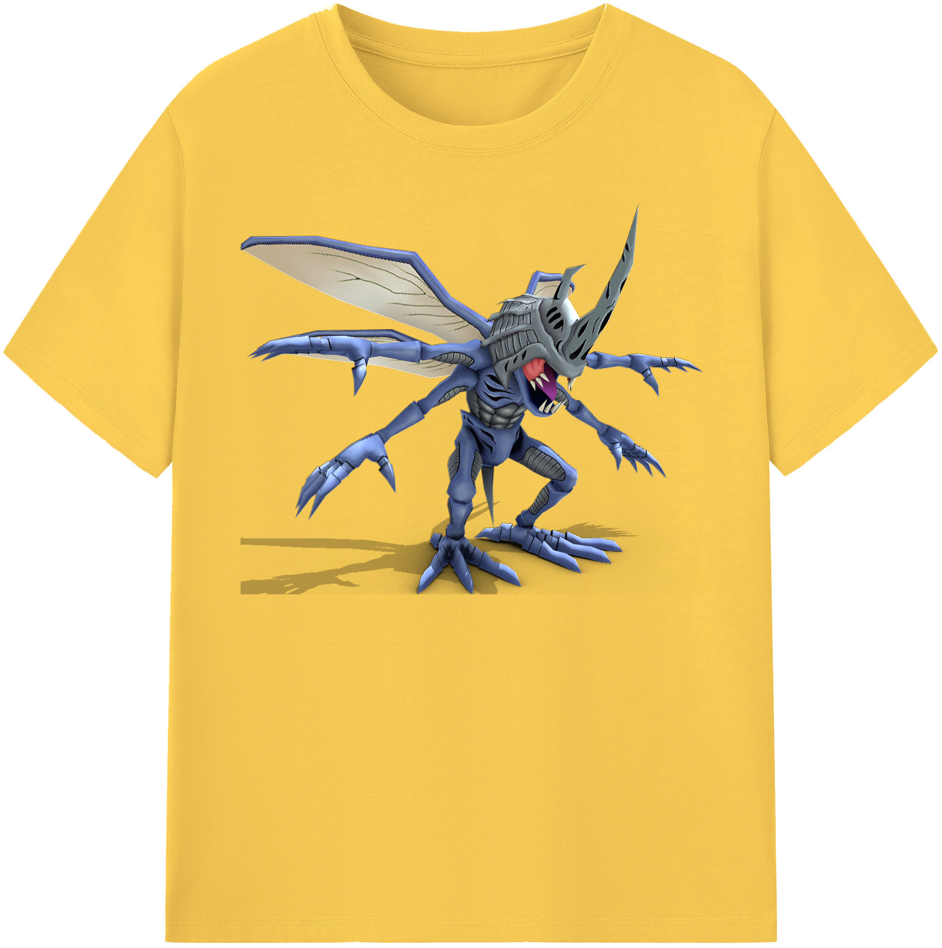 （画像用） Digimon デジタルモンスター/デジモン 綿100％半袖Tシャツ（フロントプリント）