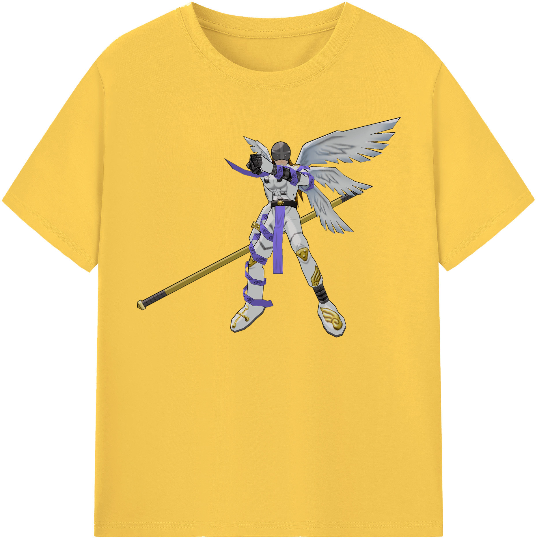 （画像用） Digimon デジタルモンスター/デジモン 綿100％半袖Tシャツ（フロントプリント）