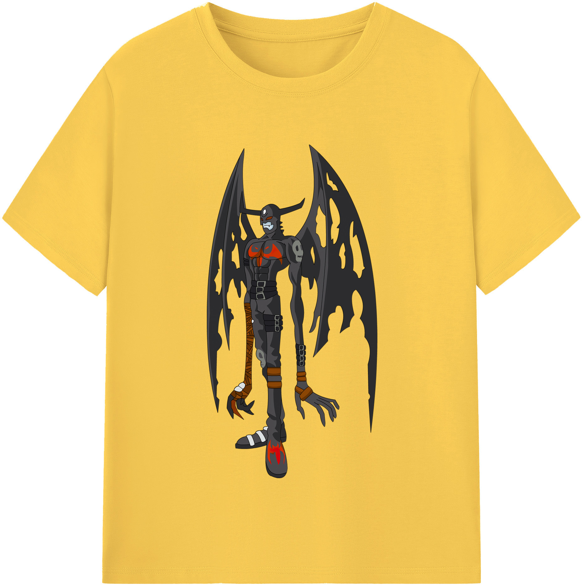 （画像用） Digimon デジタルモンスター/デジモン 綿100％半袖Tシャツ（フロントプリント）