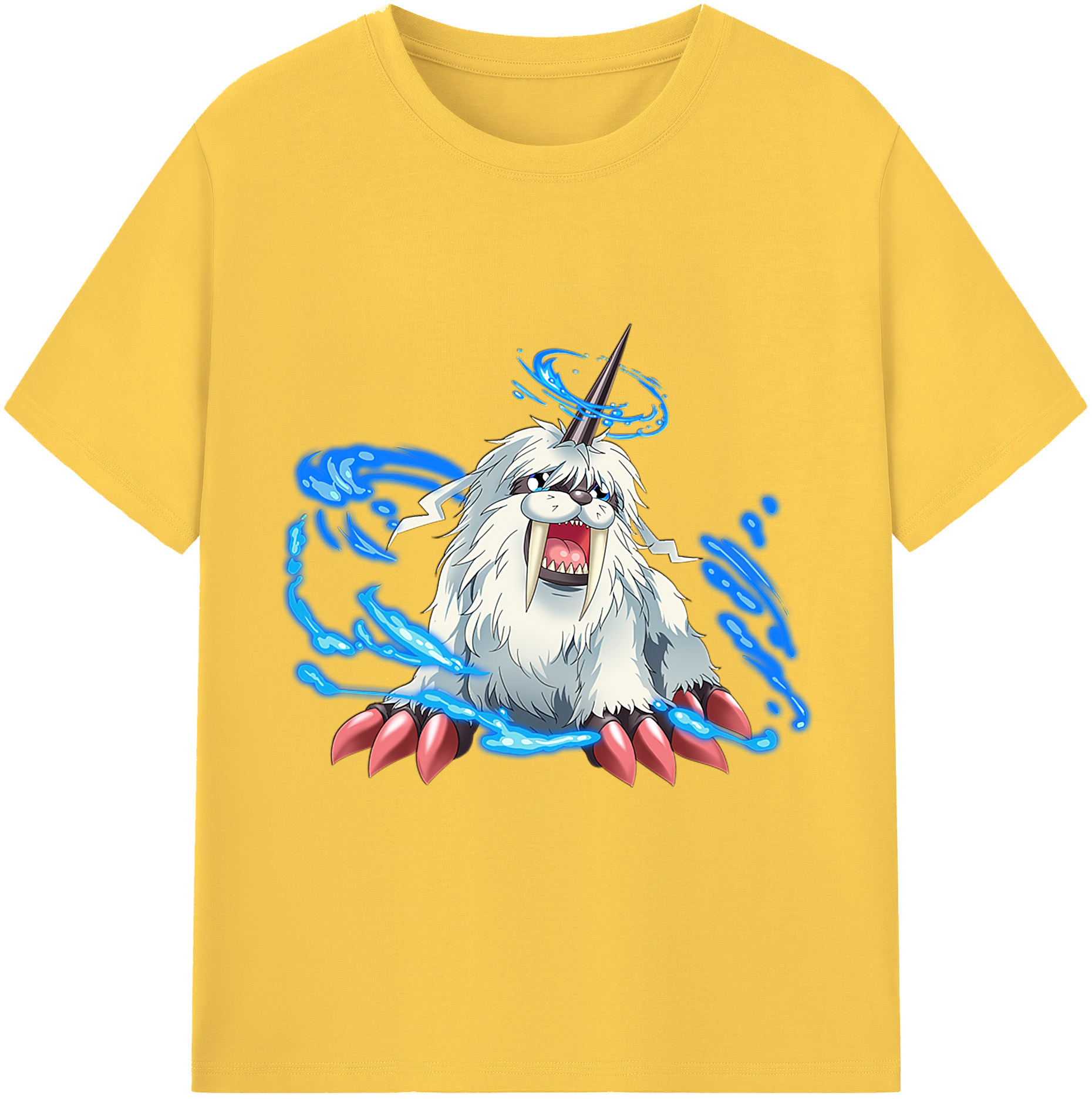 （画像用） Digimon デジタルモンスター/デジモン 綿100％半袖Tシャツ（フロントプリント）