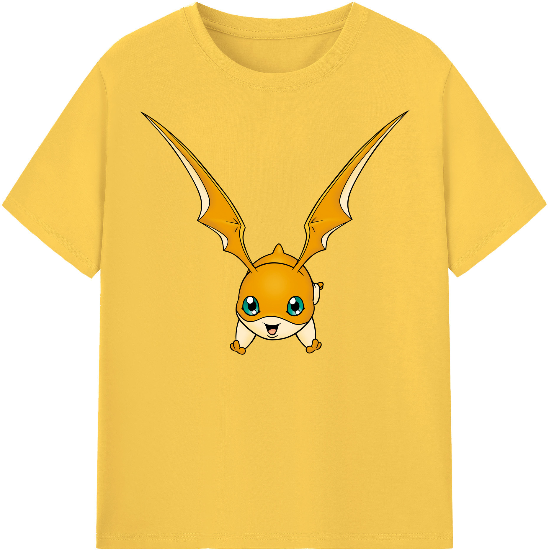 （画像用） Digimon デジタルモンスター/デジモン 綿100％半袖Tシャツ（フロントプリント）