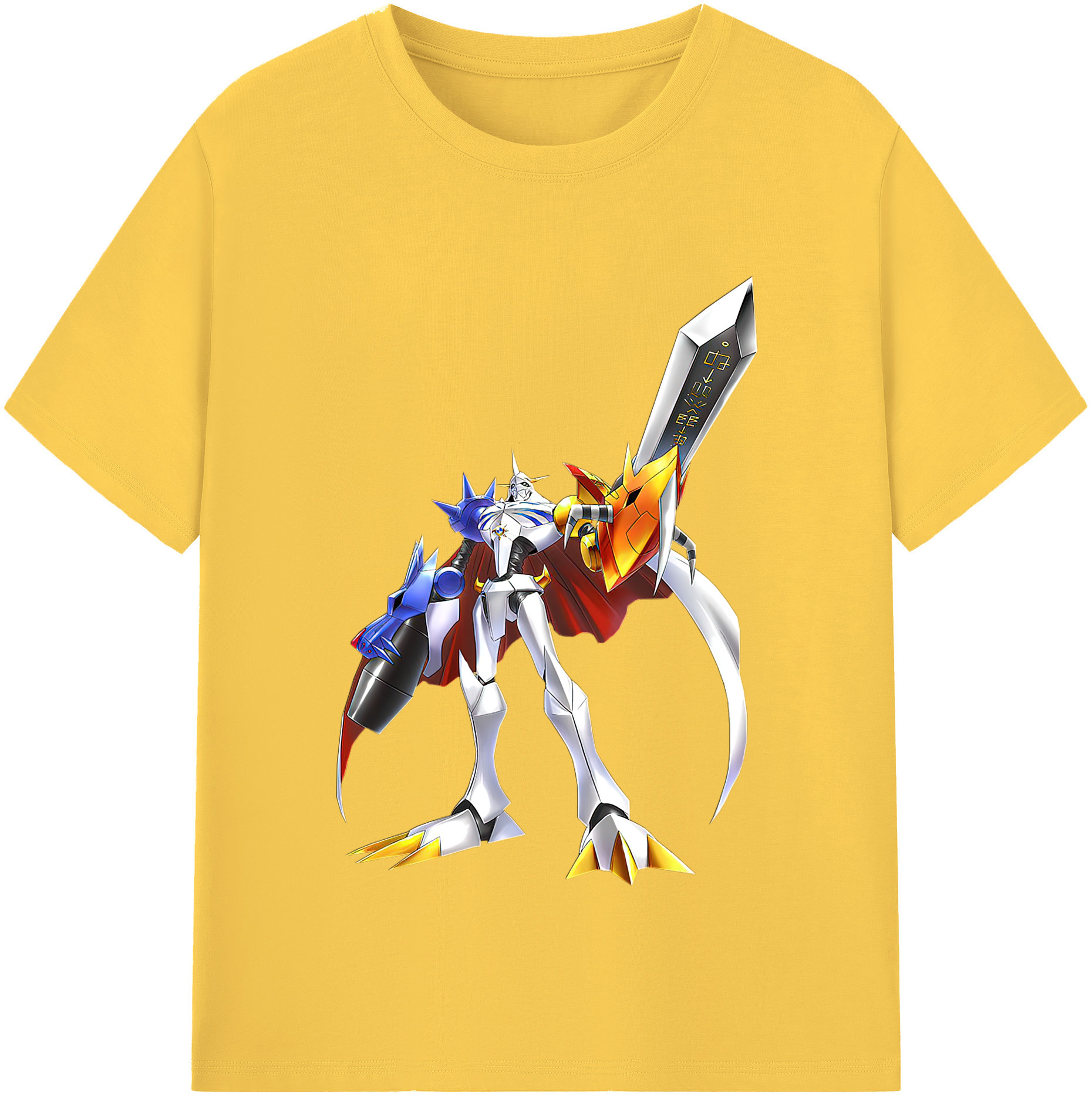 （画像用） Digimon デジタルモンスター/デジモン 綿100％半袖Tシャツ（フロントプリント）