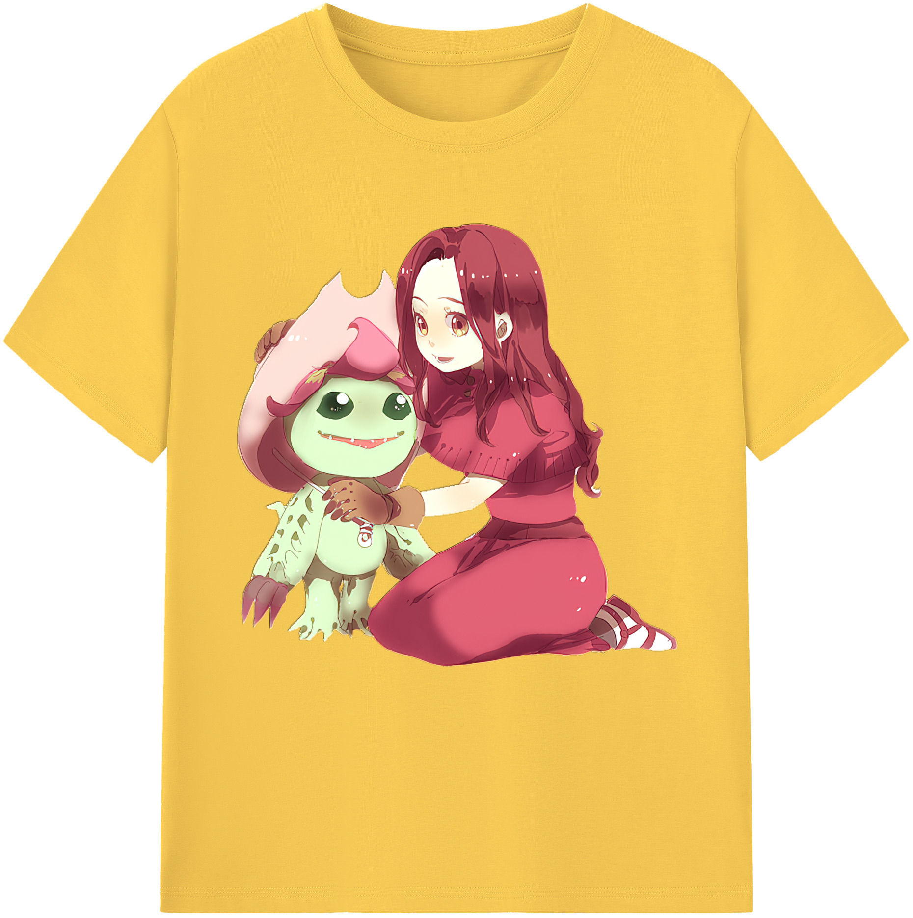 （画像用） Digimon デジタルモンスター/デジモン 綿100％半袖Tシャツ（フロントプリント）