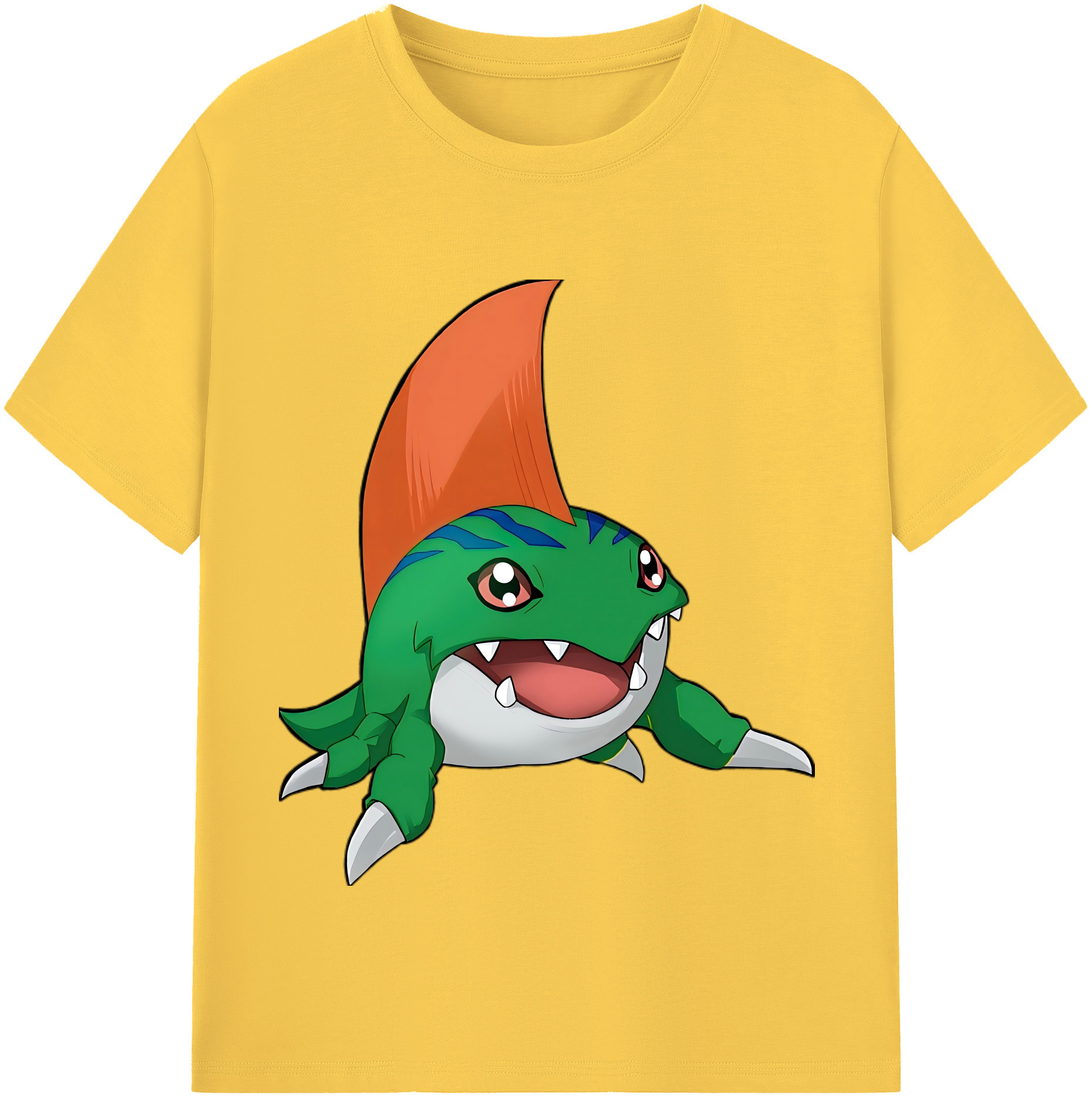 （画像用） Digimon デジタルモンスター/デジモン 綿100％半袖Tシャツ（フロントプリント）