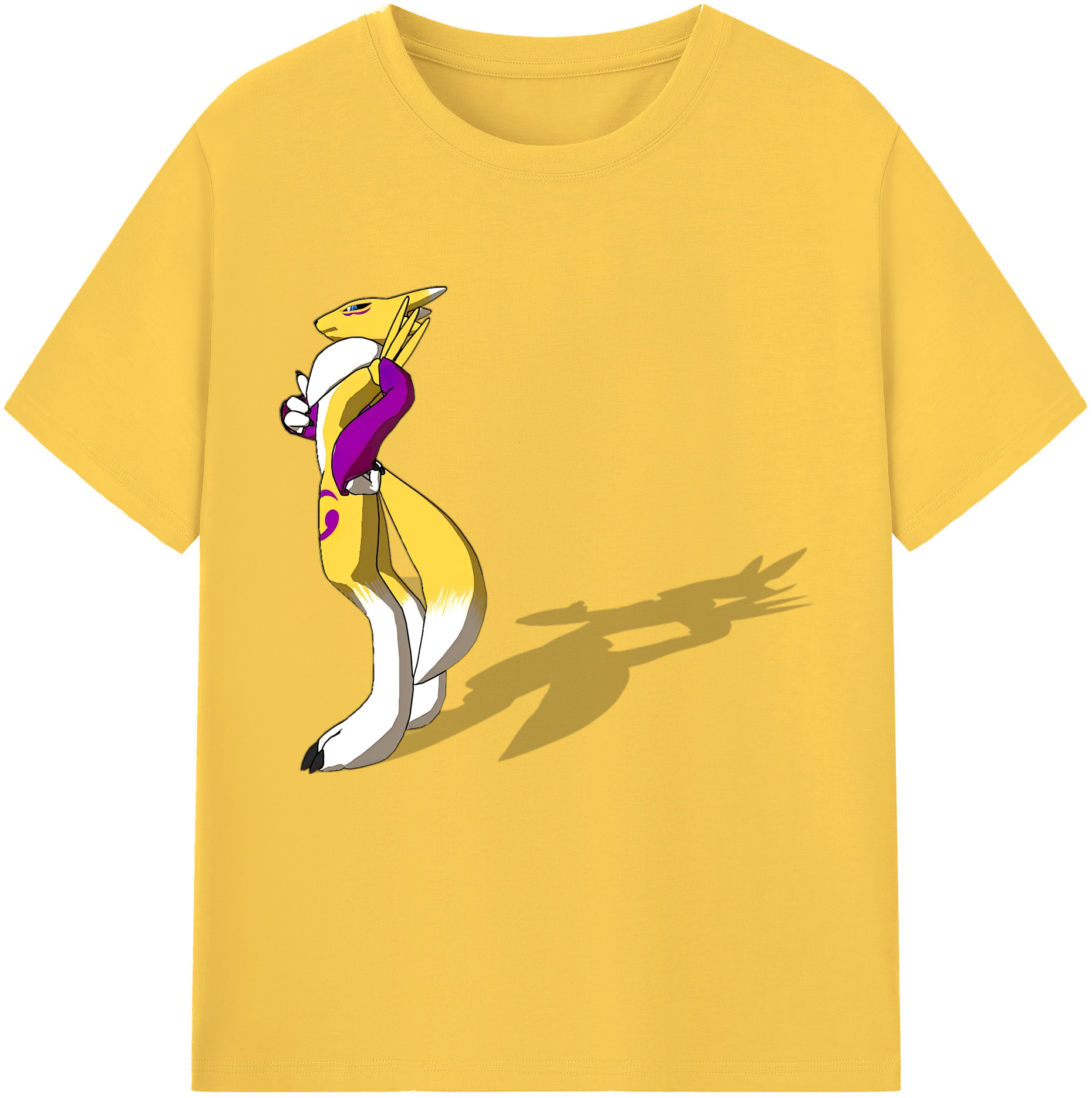 （画像用） Digimon デジタルモンスター/デジモン 綿100％半袖Tシャツ（フロントプリント）