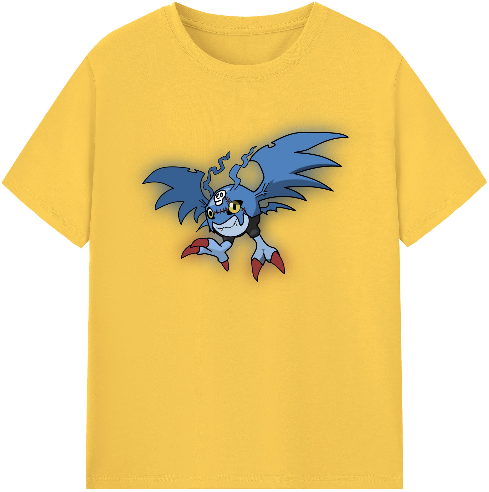 （画像用） Digimon デジタルモンスター/デジモン 綿100％半袖Tシャツ（フロントプリント）