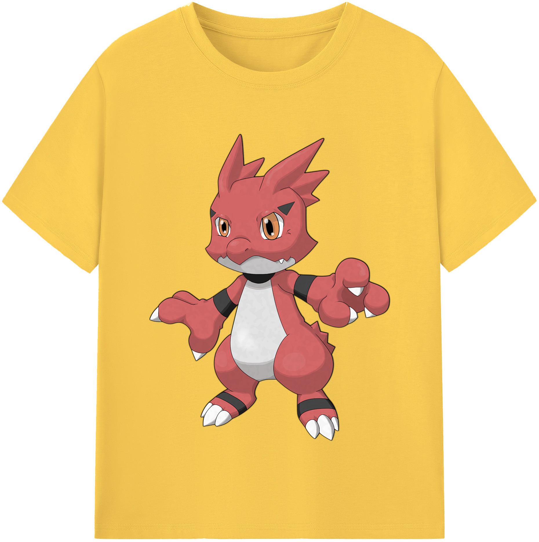 （画像用） Digimon デジタルモンスター/デジモン 綿100％半袖Tシャツ（フロントプリント）