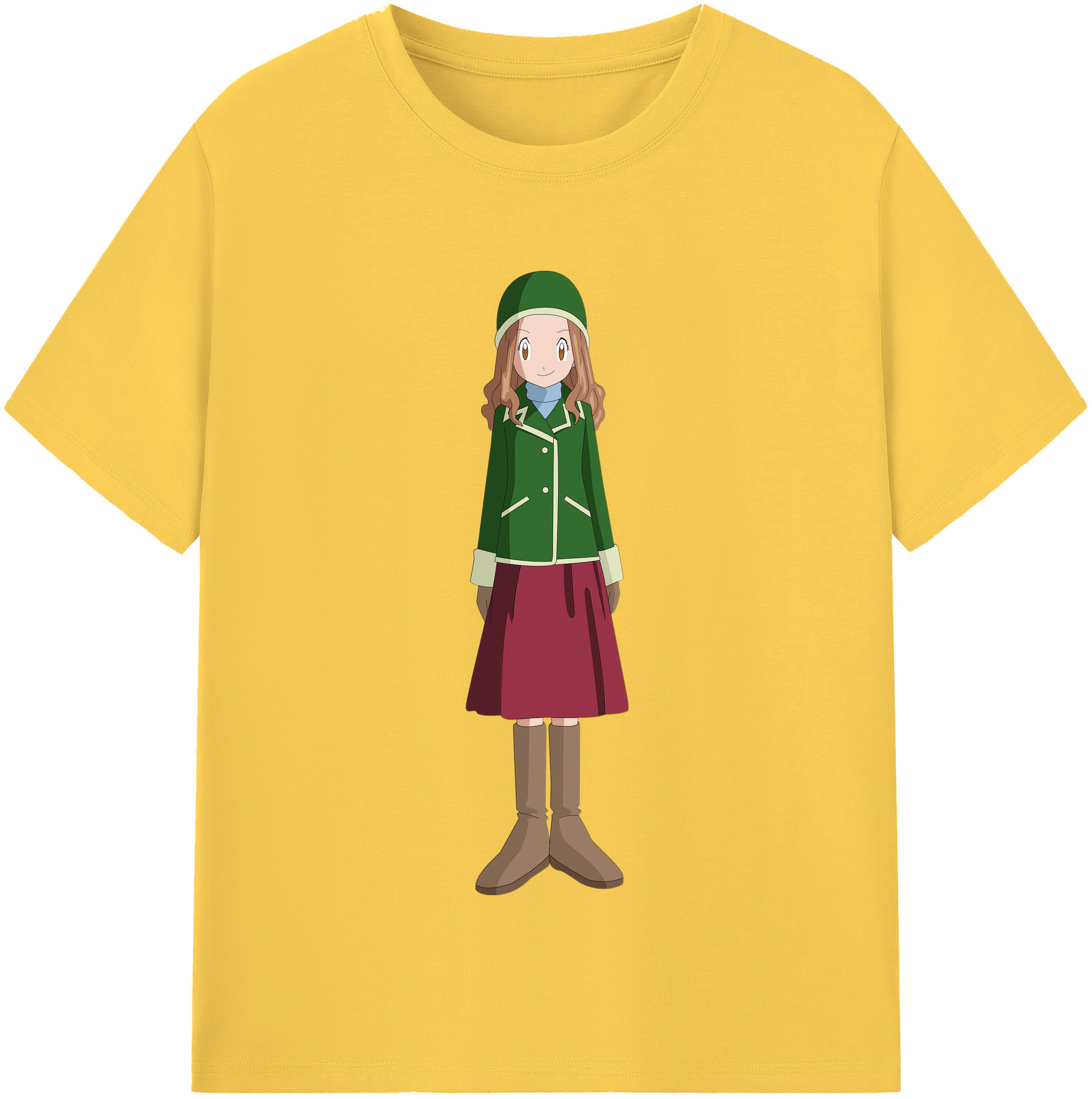 （画像用） Digimon デジタルモンスター/デジモン 綿100％半袖Tシャツ（フロントプリント）