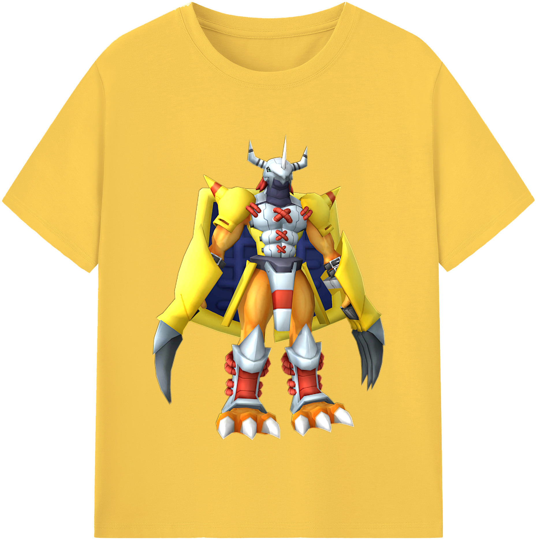 （画像用） Digimon デジタルモンスター/デジモン 綿100％半袖Tシャツ（フロントプリント）