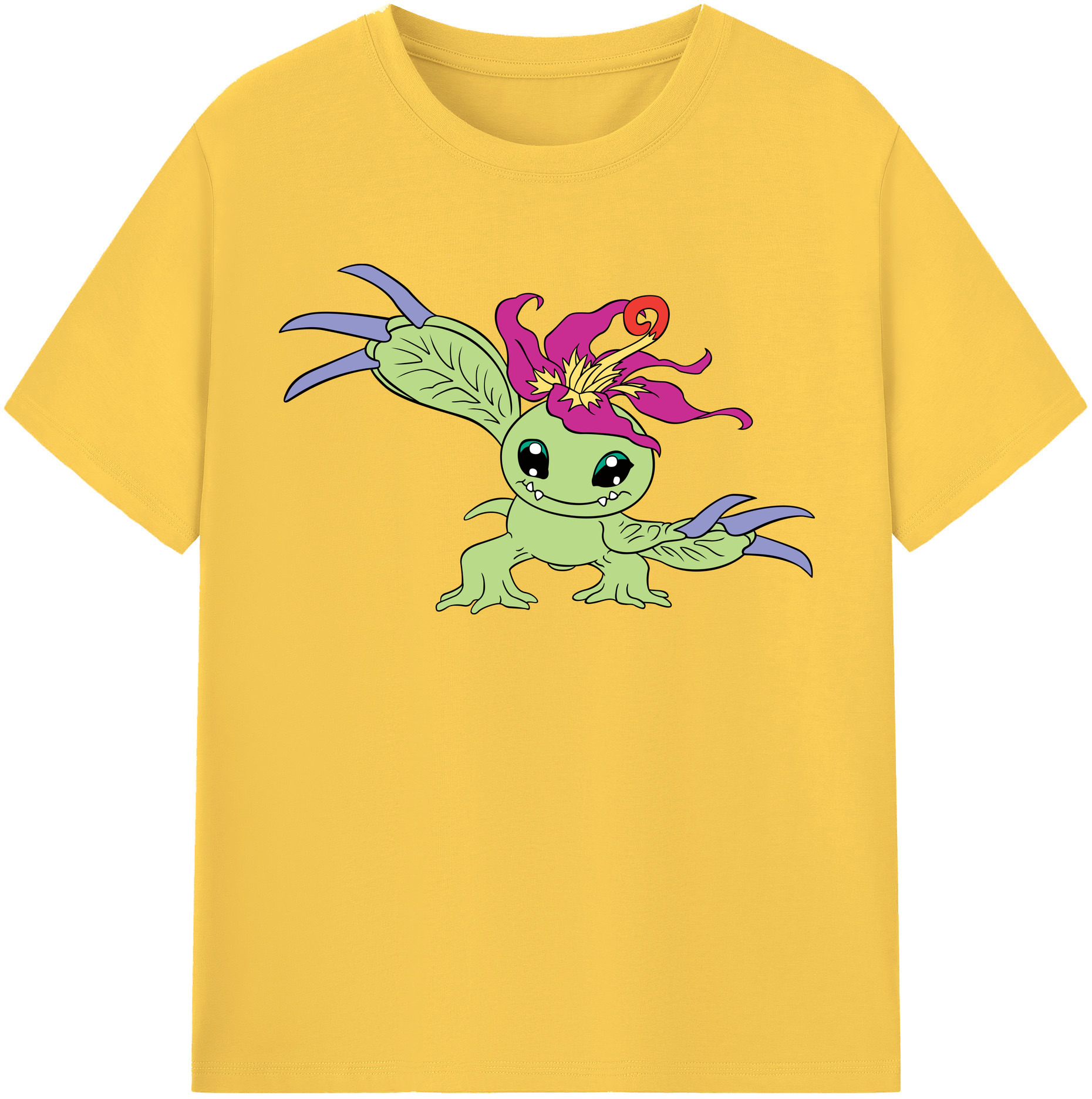 （画像用） Digimon デジタルモンスター/デジモン 綿100％半袖Tシャツ（フロントプリント）