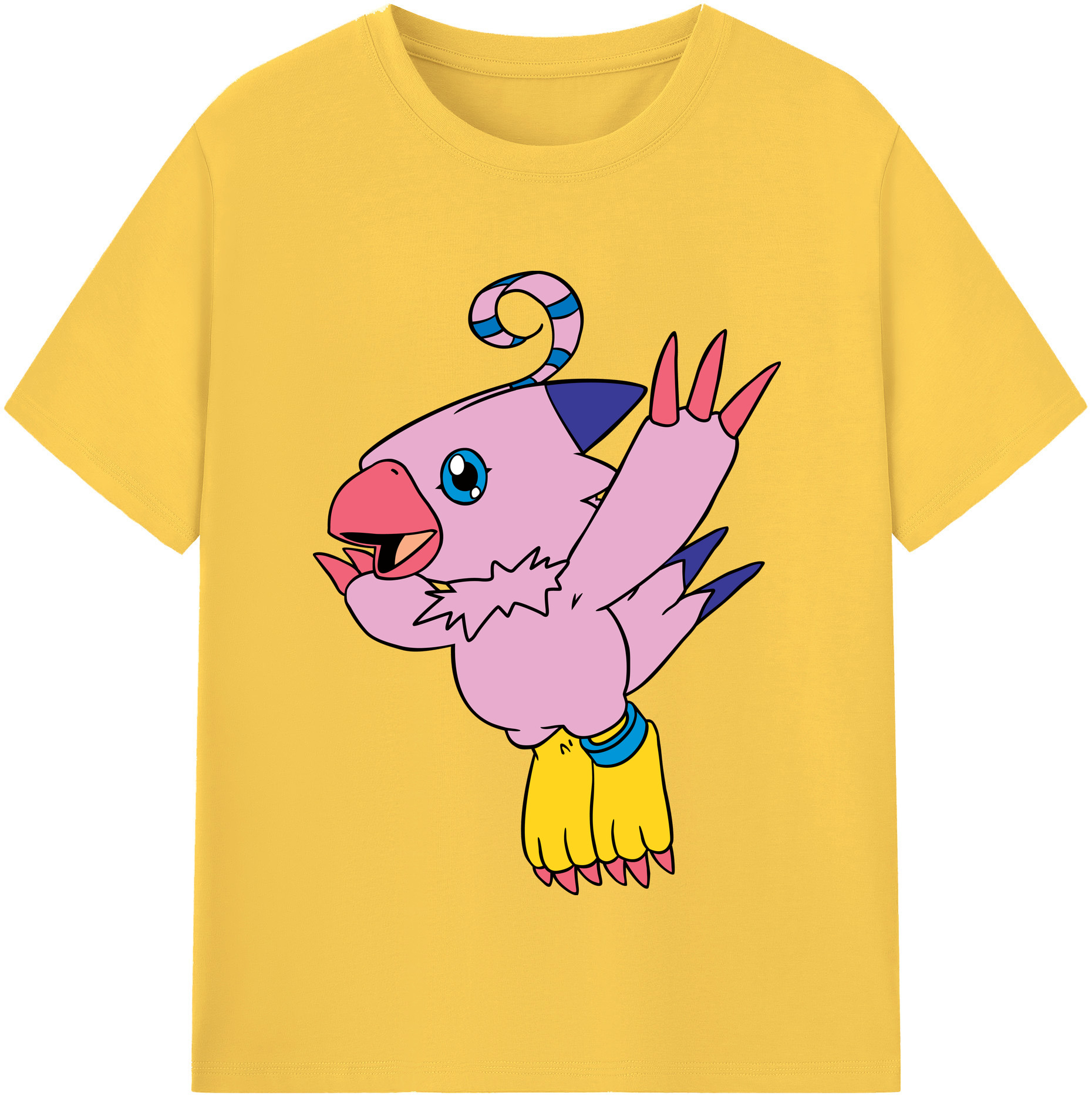 （画像用） Digimon デジタルモンスター/デジモン 綿100％半袖Tシャツ（フロントプリント）