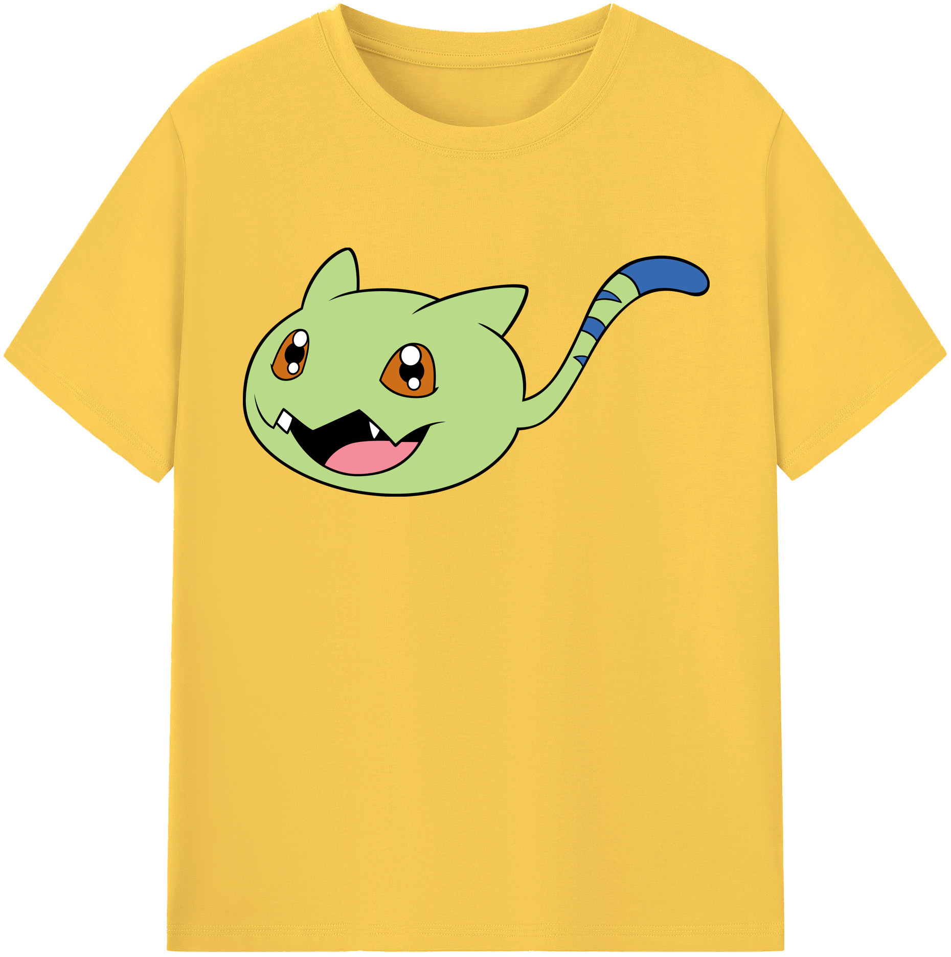 （画像用） Digimon デジタルモンスター/デジモン 綿100％半袖Tシャツ（フロントプリント）