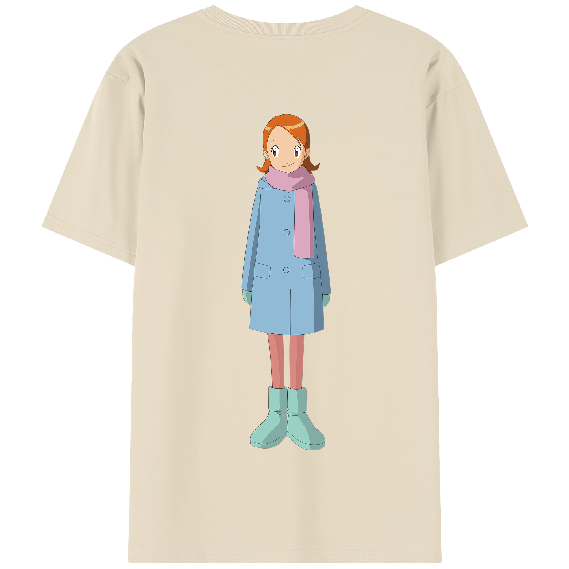 （画像用） Digimon デジタルモンスター/デジモン 綿100％半袖Tシャツ（背面プリント）