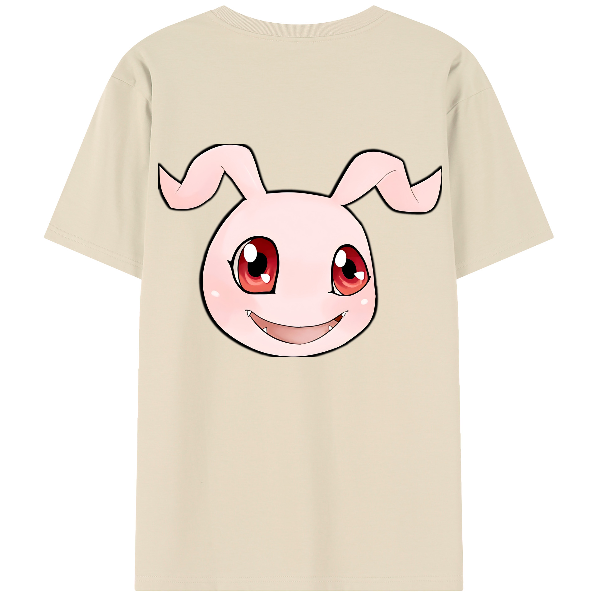 （画像用） Digimon デジタルモンスター/デジモン 綿100％半袖Tシャツ（背面プリント）