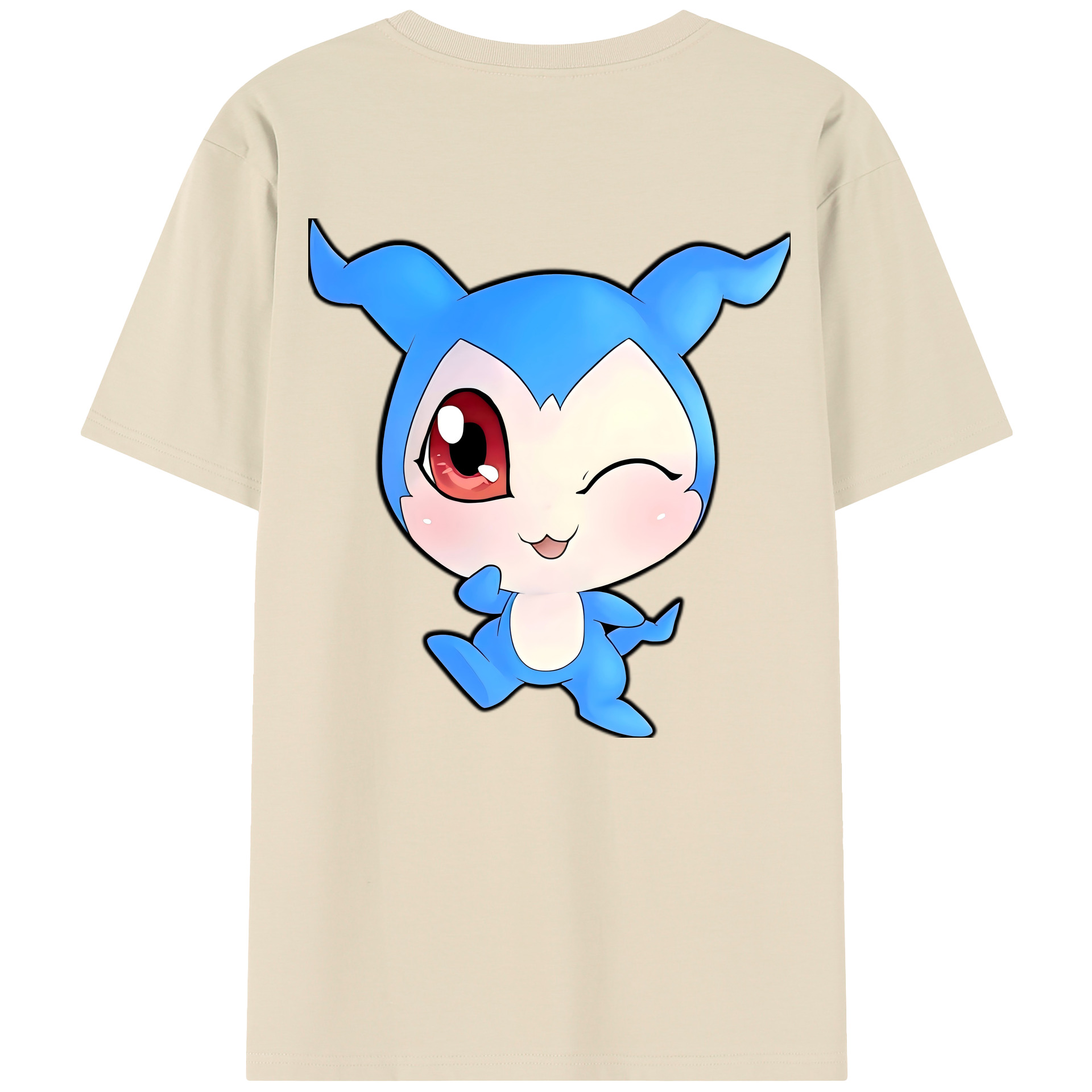 （画像用） Digimon デジタルモンスター/デジモン 綿100％半袖Tシャツ（背面プリント）