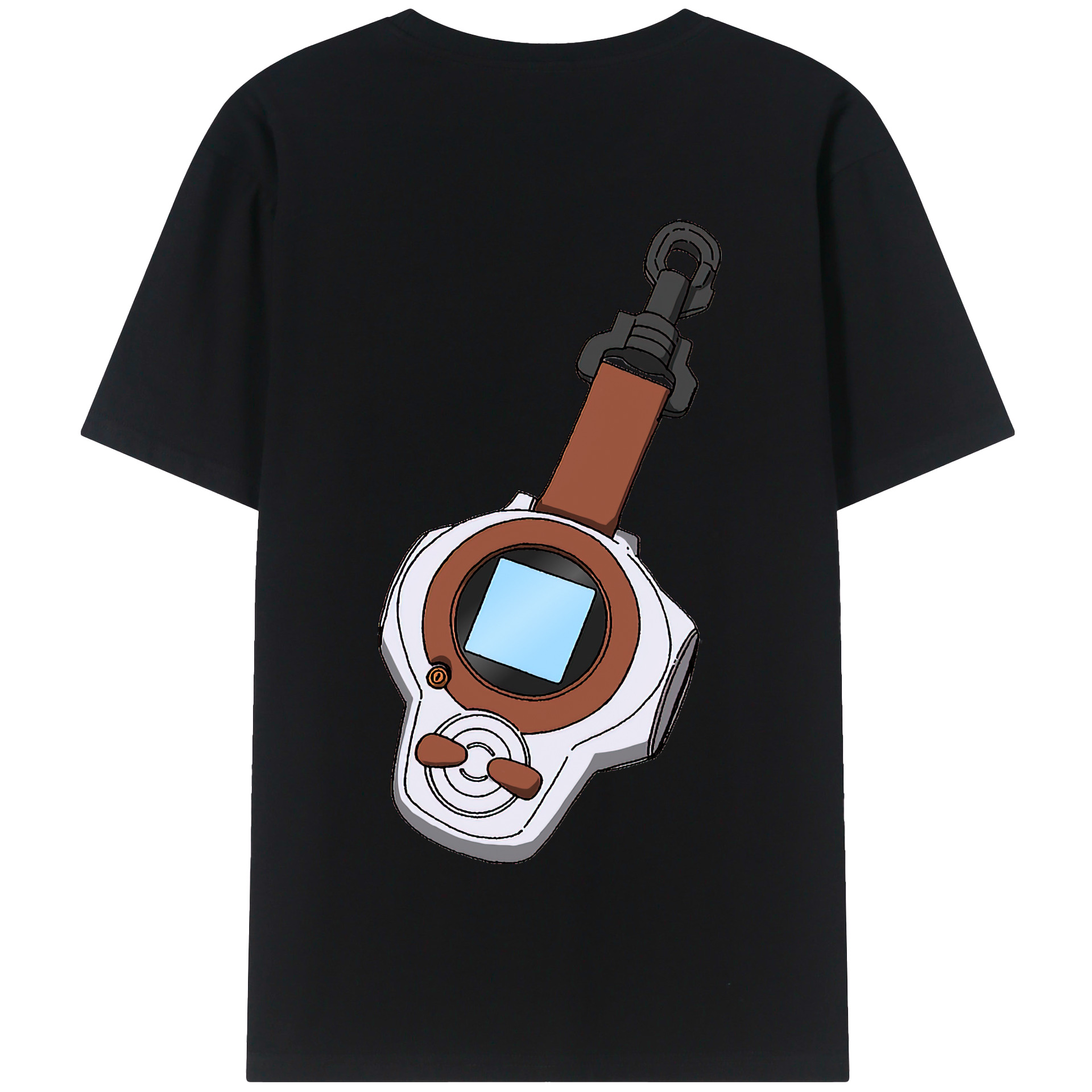 （画像用） Digimon デジタルモンスター/デジモン 綿100％半袖Tシャツ（背面プリント）