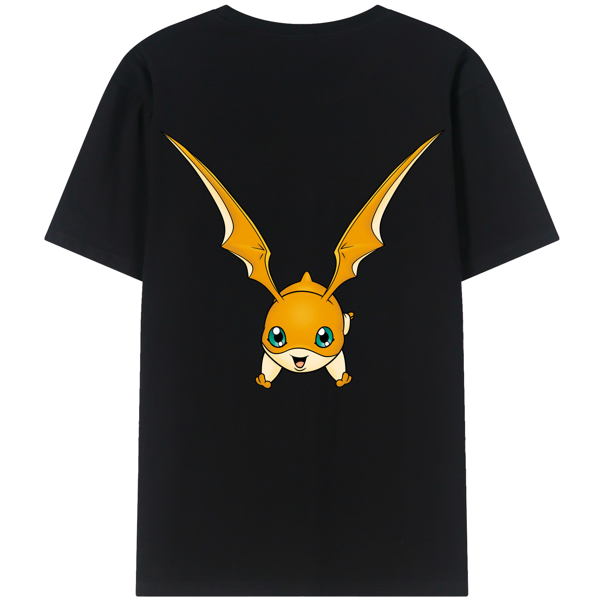 （画像用） Digimon デジタルモンスター/デジモン 綿100％半袖Tシャツ（背面プリント）