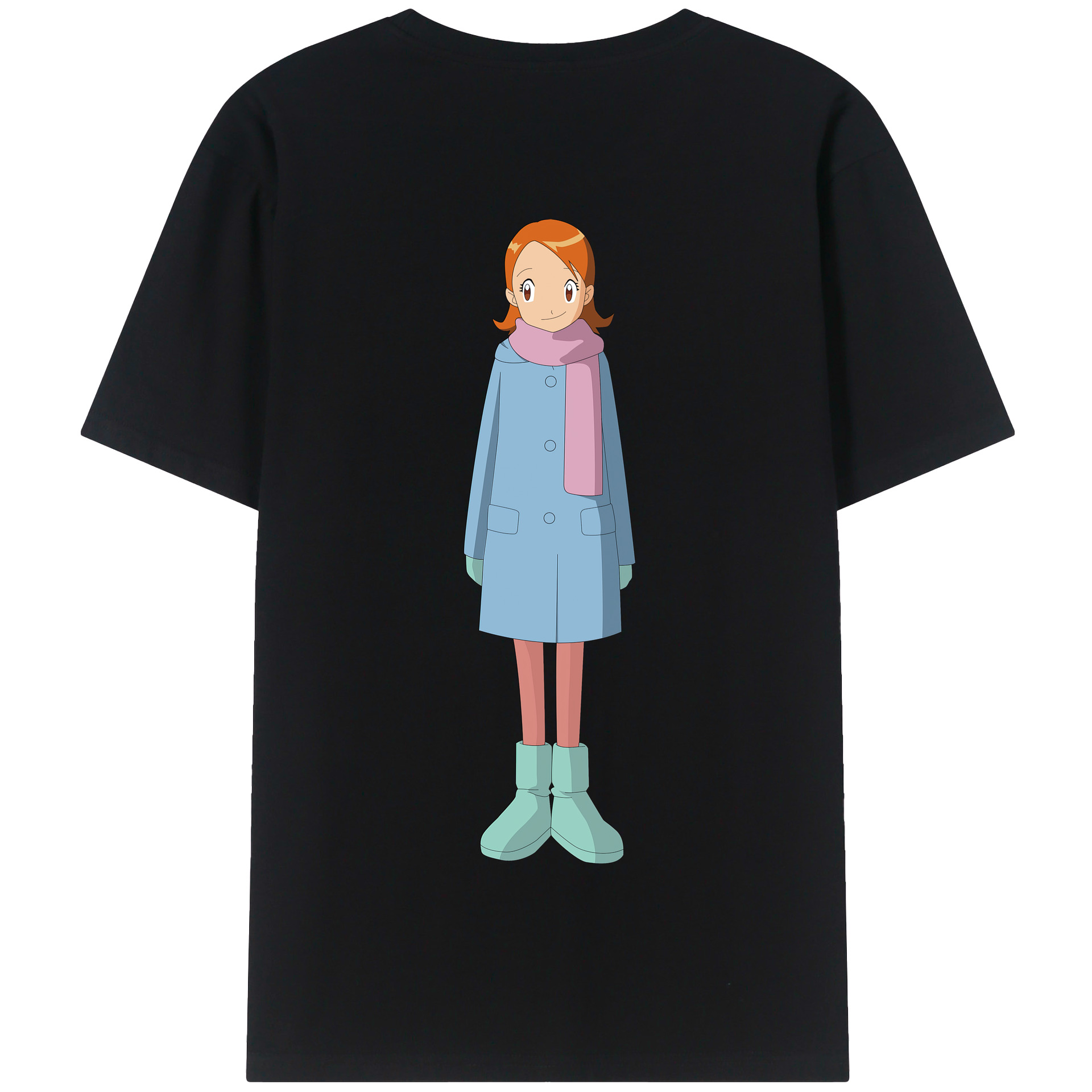 （画像用） Digimon デジタルモンスター/デジモン 綿100％半袖Tシャツ（背面プリント）