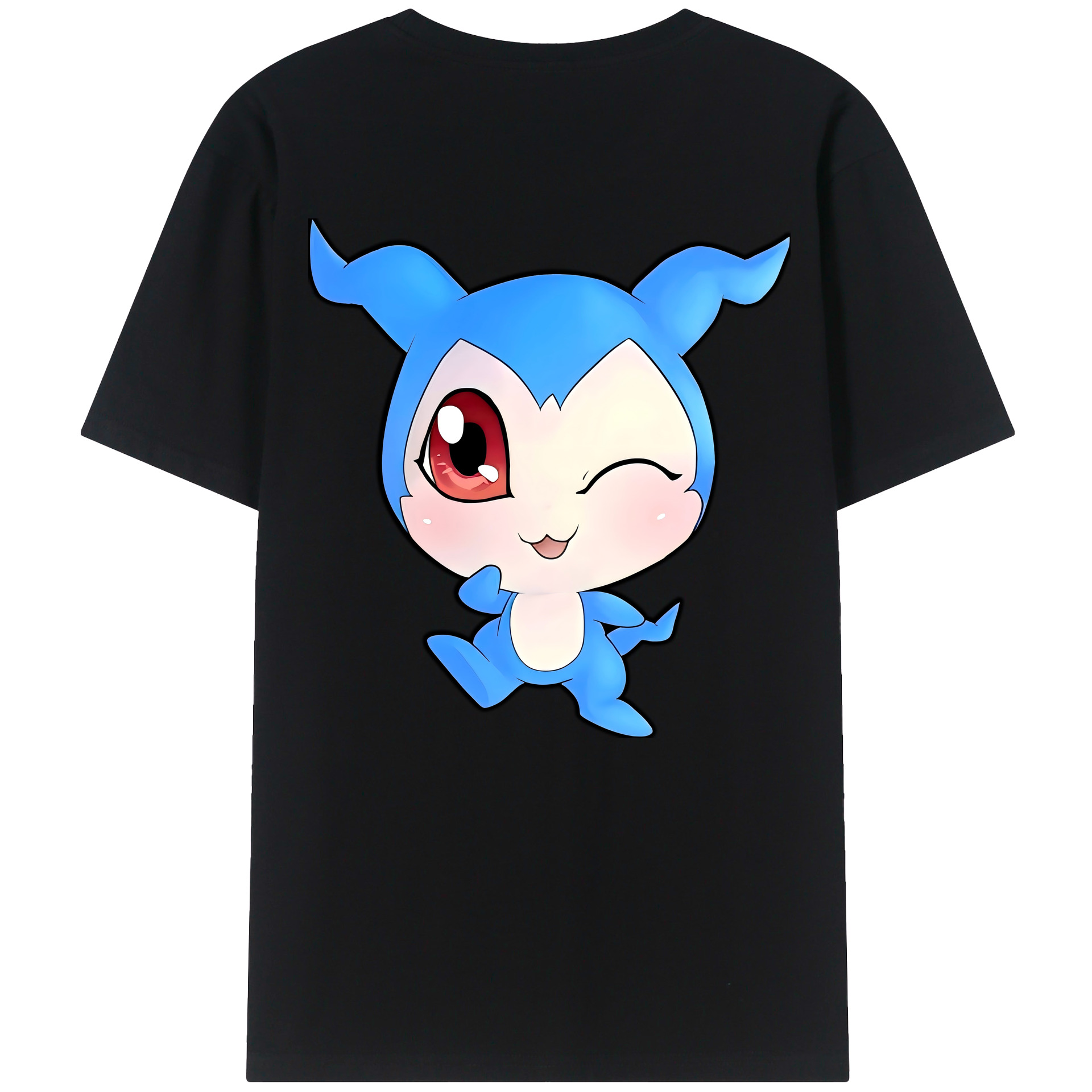 （画像用） Digimon デジタルモンスター/デジモン 綿100％半袖Tシャツ（背面プリント）