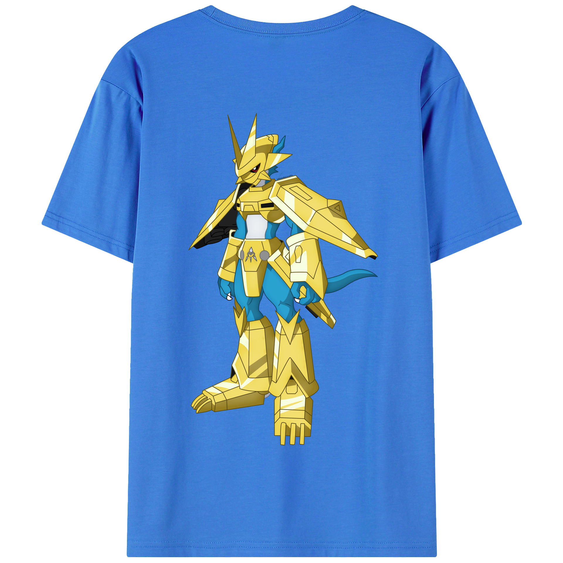 （画像用） Digimon デジタルモンスター/デジモン 綿100％半袖Tシャツ（背面プリント）