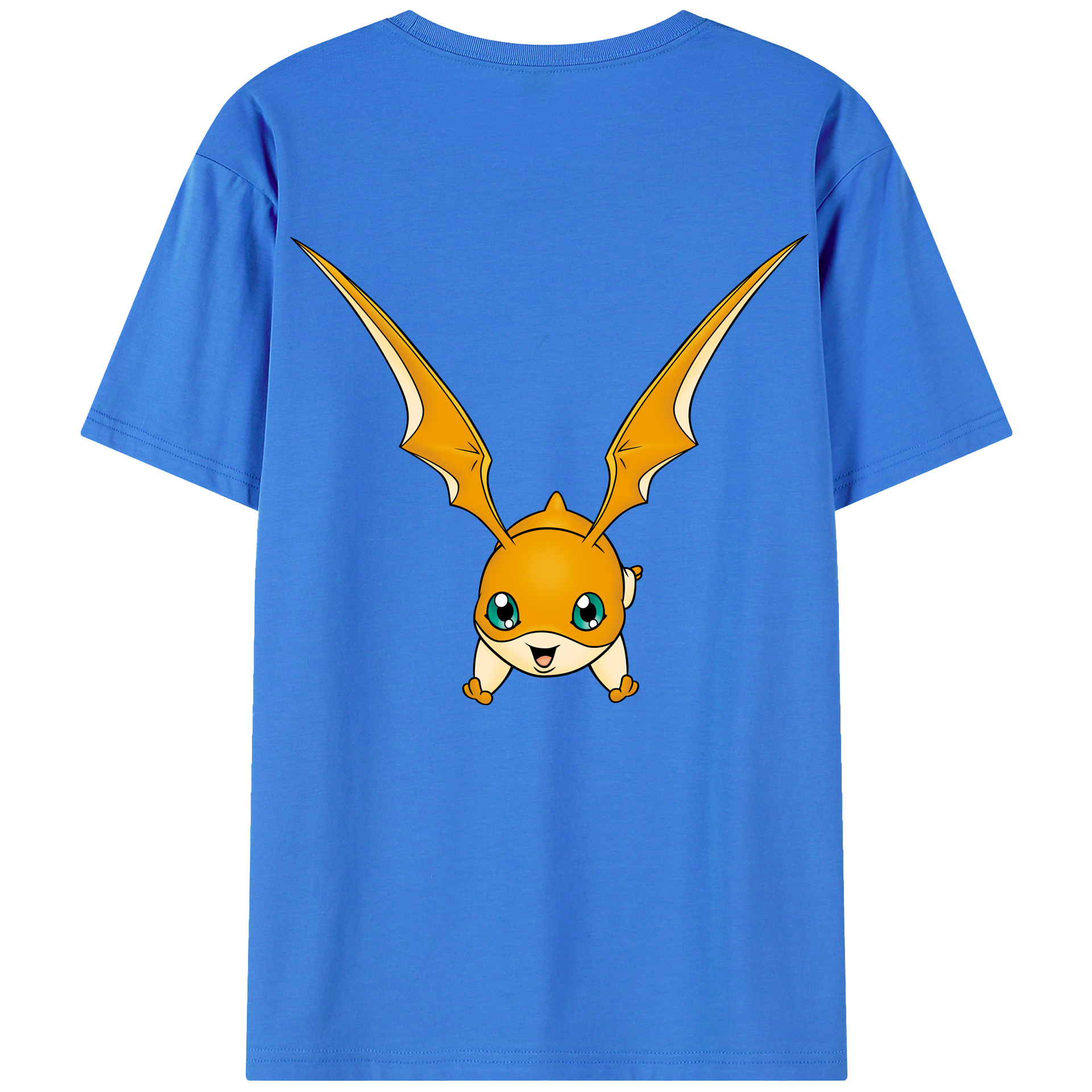 （画像用） Digimon デジタルモンスター/デジモン 綿100％半袖Tシャツ（背面プリント）