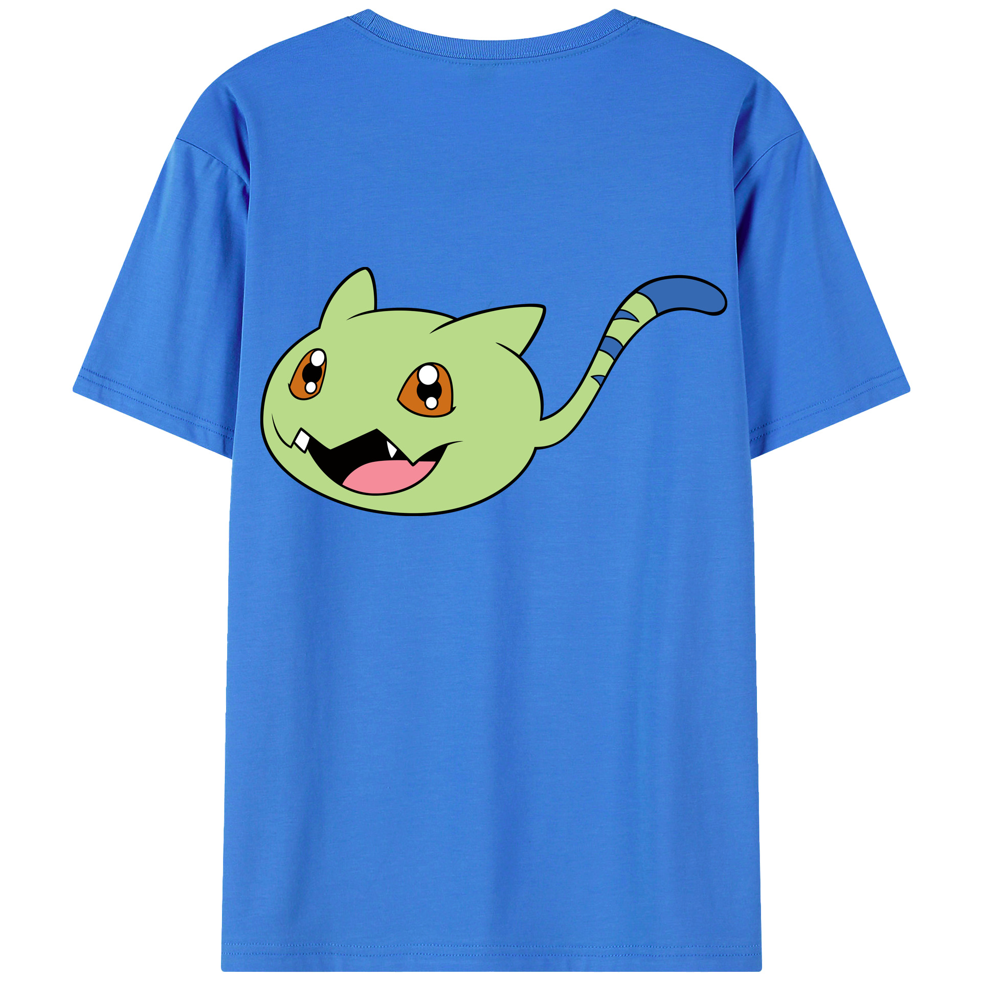 （画像用） Digimon デジタルモンスター/デジモン 綿100％半袖Tシャツ（背面プリント）