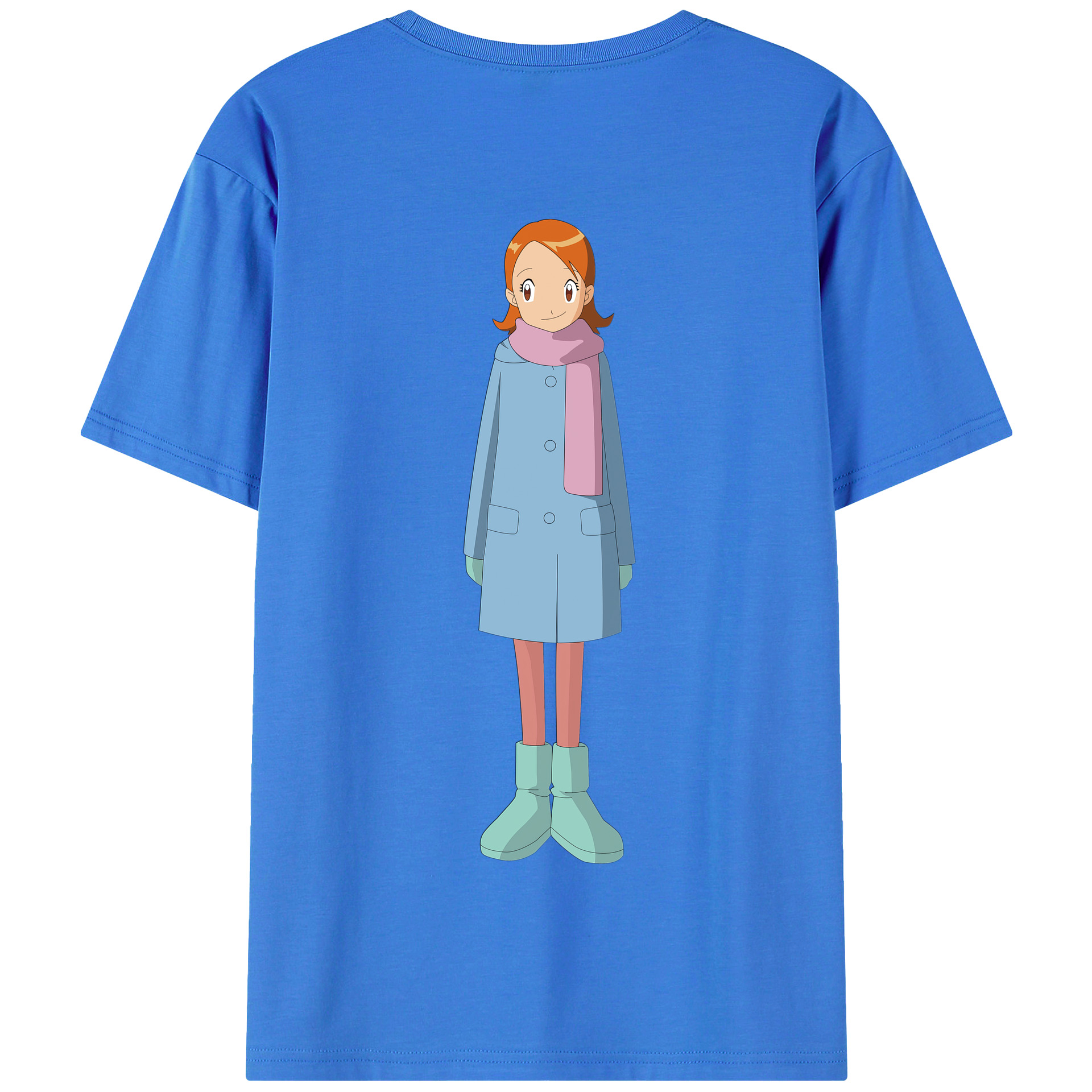 （画像用） Digimon デジタルモンスター/デジモン 綿100％半袖Tシャツ（背面プリント）