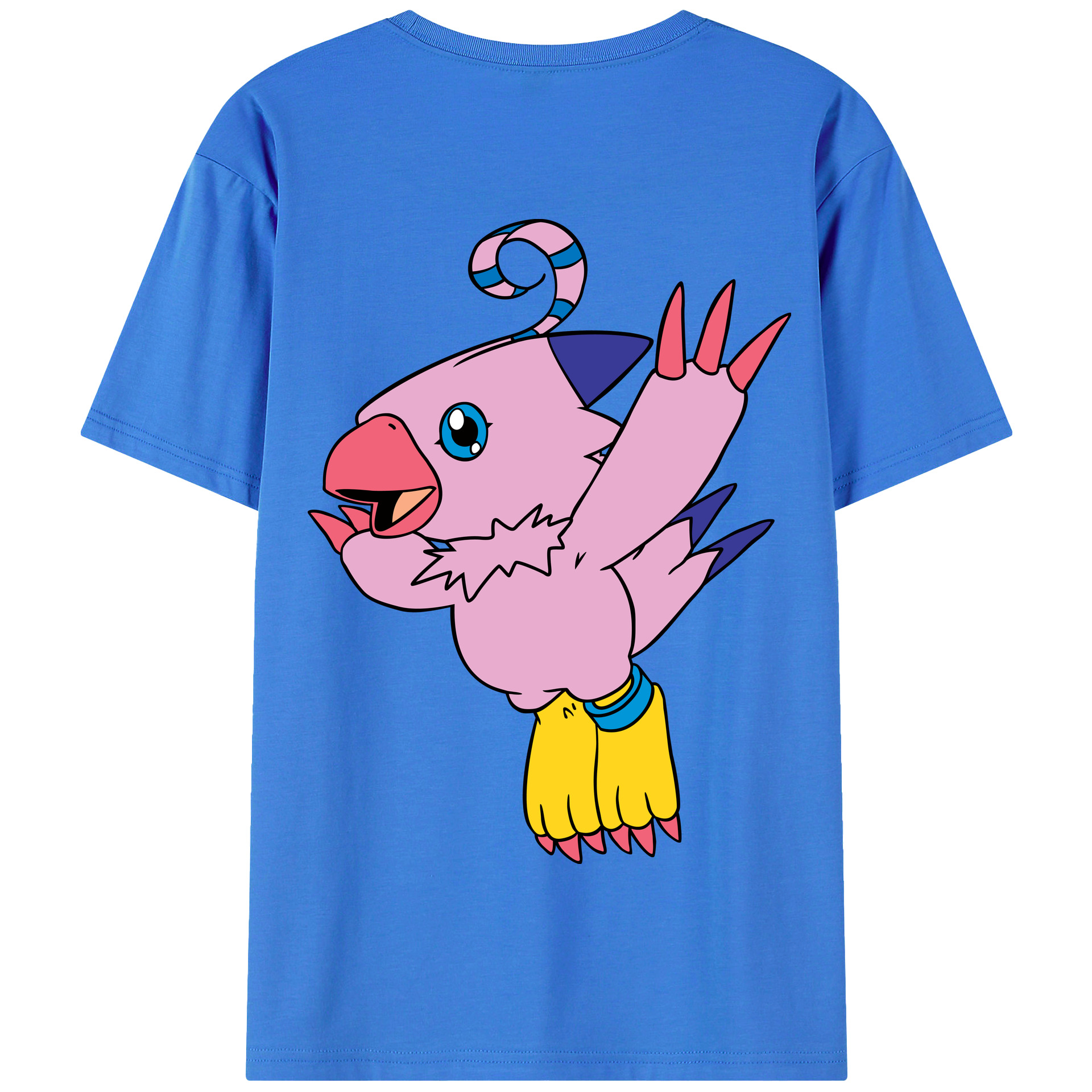 （画像用） Digimon デジタルモンスター/デジモン 綿100％半袖Tシャツ（背面プリント）