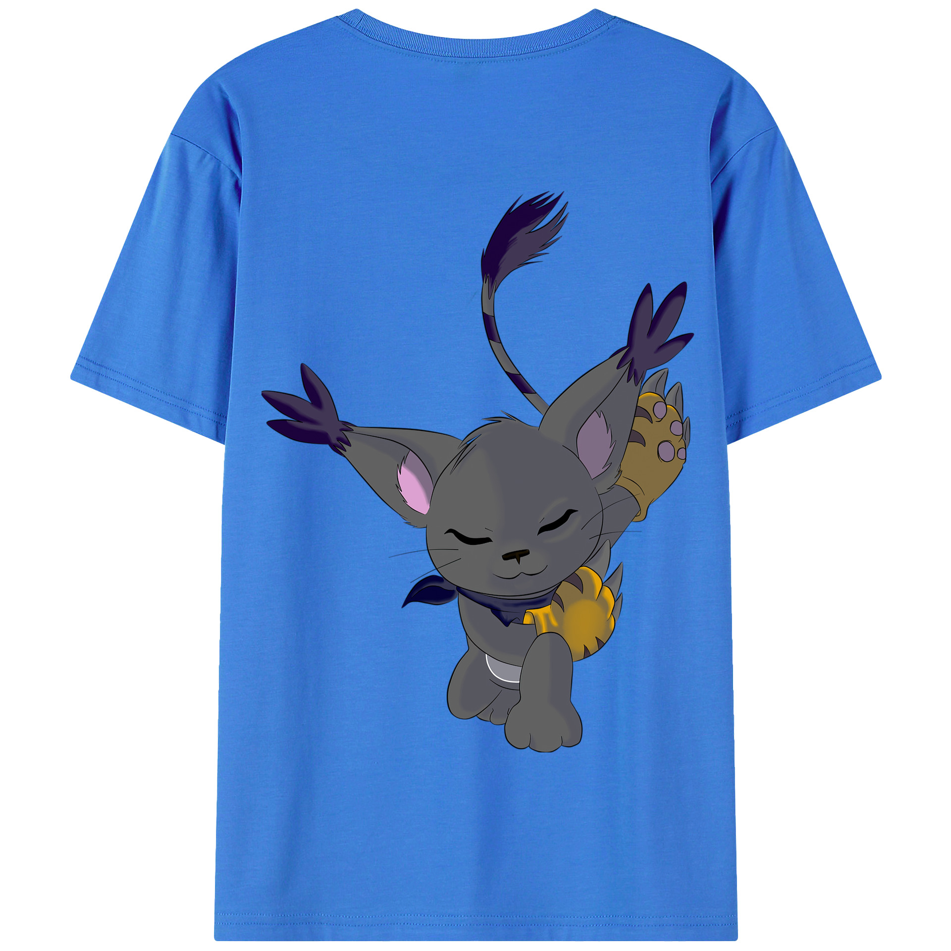 （画像用） Digimon デジタルモンスター/デジモン 綿100％半袖Tシャツ（背面プリント）