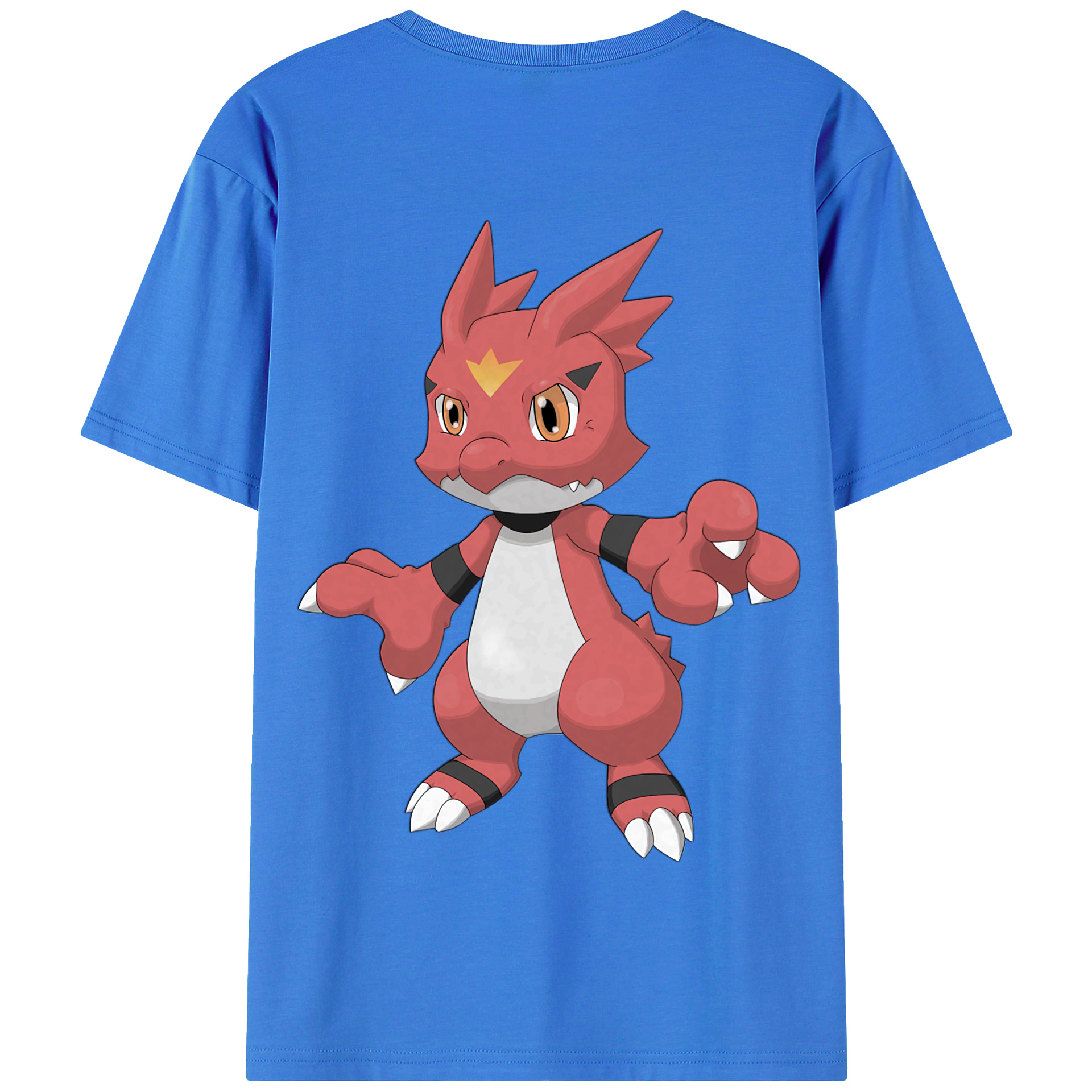 （画像用） Digimon デジタルモンスター/デジモン 綿100％半袖Tシャツ（背面プリント）