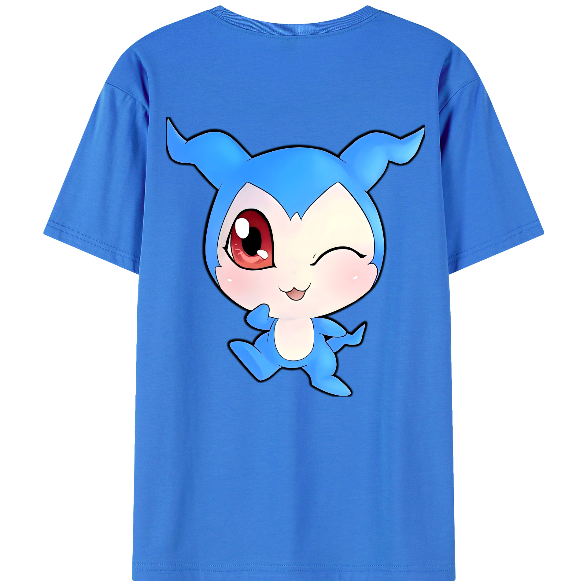 （画像用） Digimon デジタルモンスター/デジモン 綿100％半袖Tシャツ（背面プリント）